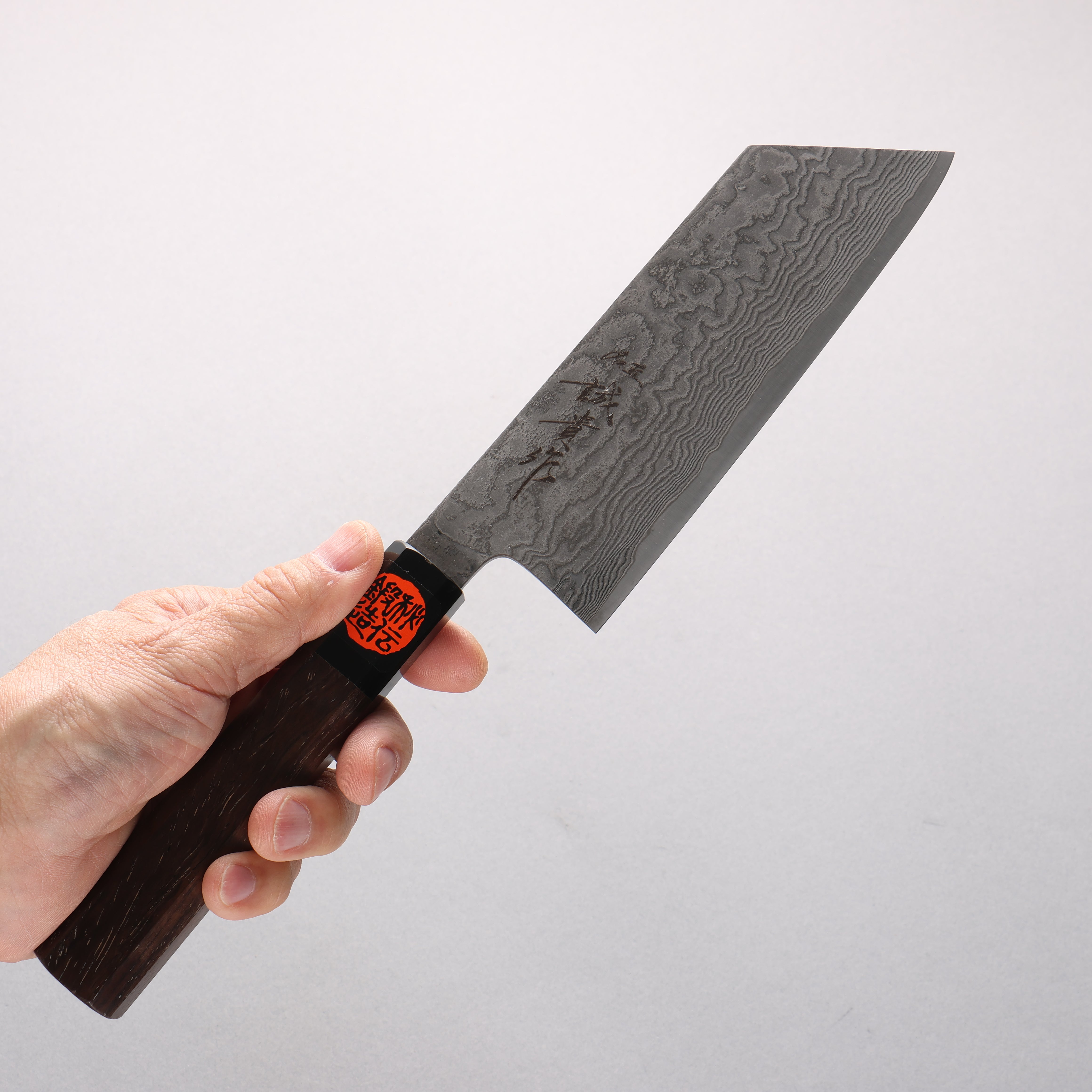 田中 誠貴 春風 SG2 大馬士革紋 菜切 165mm 核桃木 握把 - 清助刃物