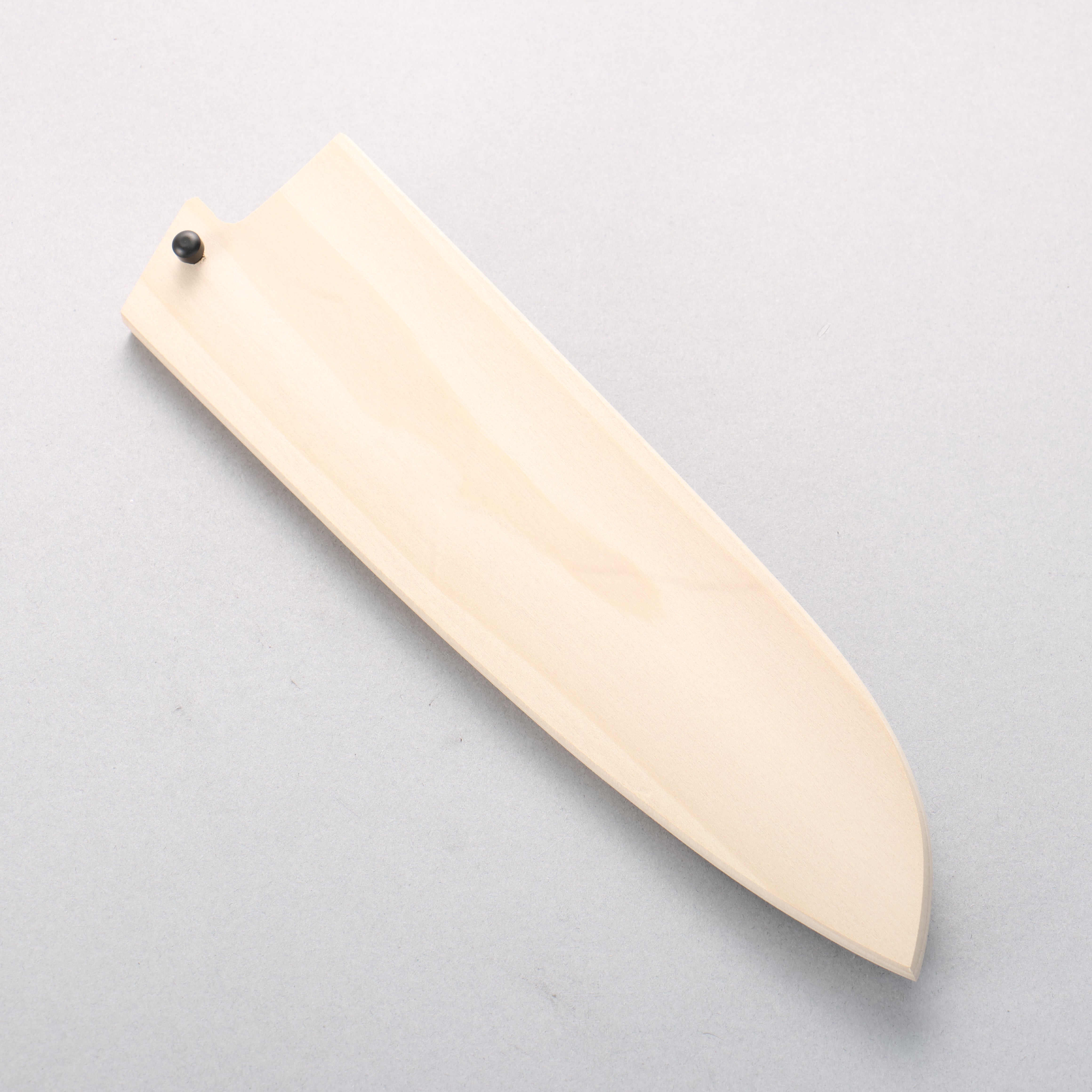 木蘭鞘 180mm 三德刀用 附合成木安全栓 - 清助刃物