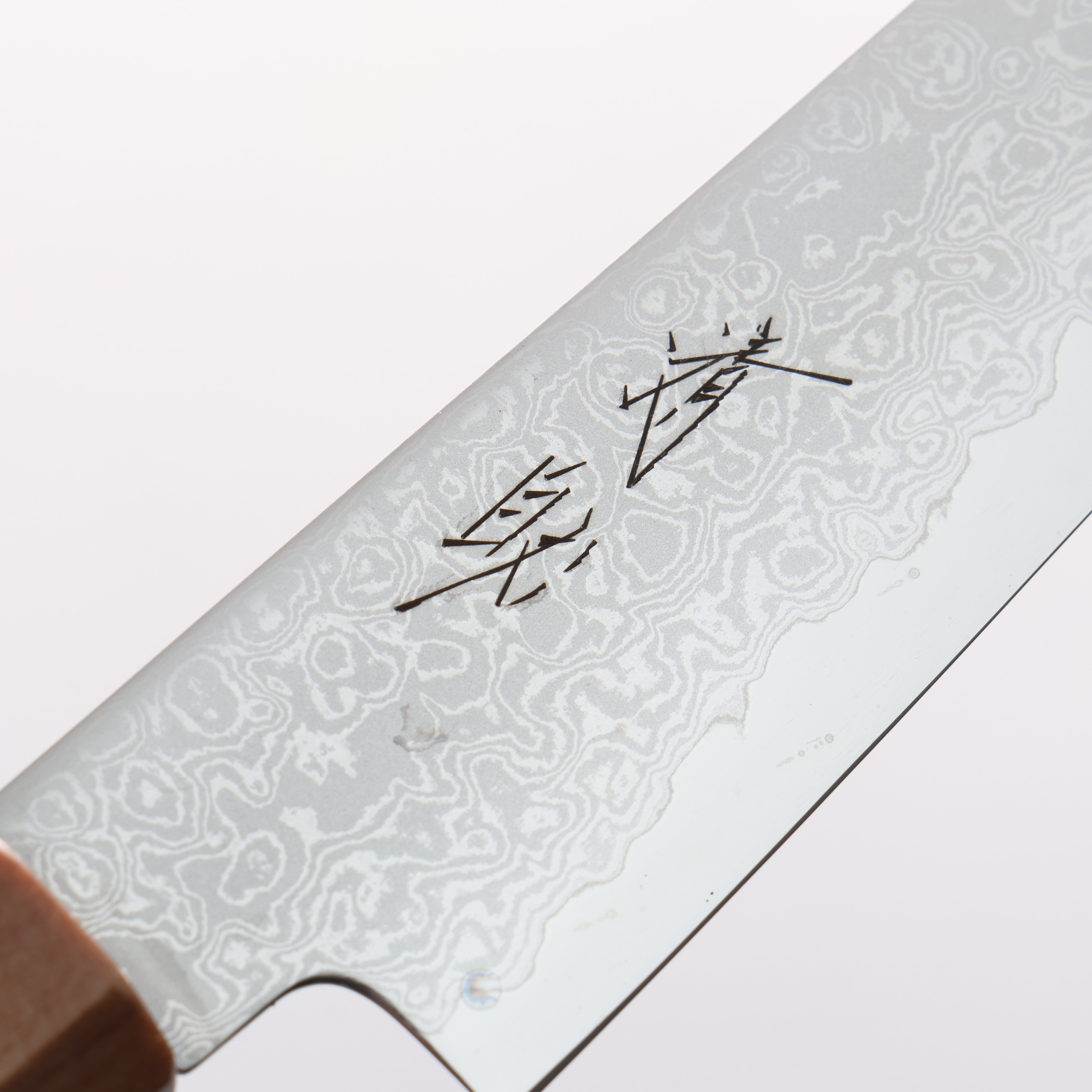 清助 VG10 大馬士革紋 多用途小刀 150mm 楓木/白色樹脂 握把 - 清助刃物