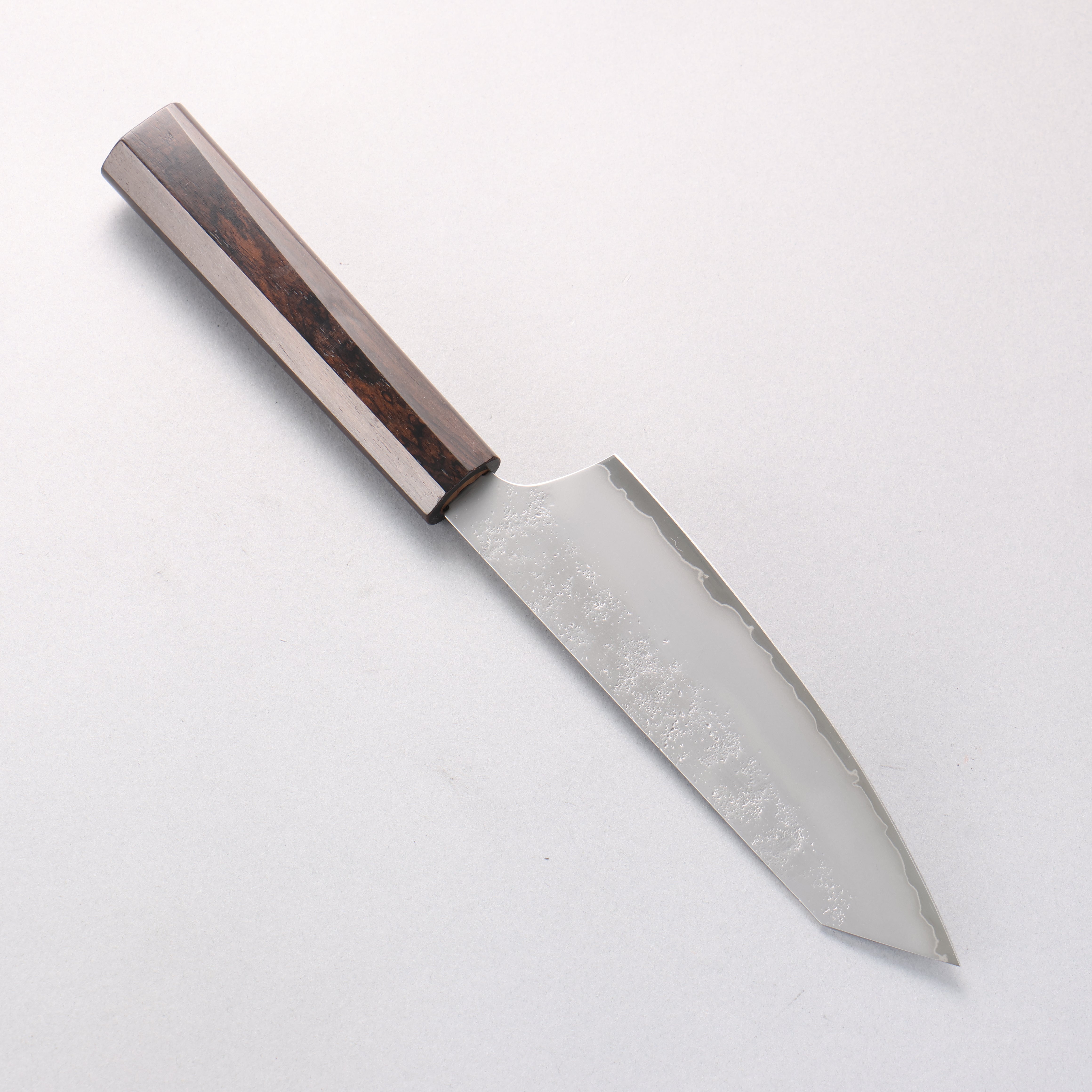 堺 孝行 VG10 梨地 文化刀 160mm 黑檀 握把 - 清助刃物