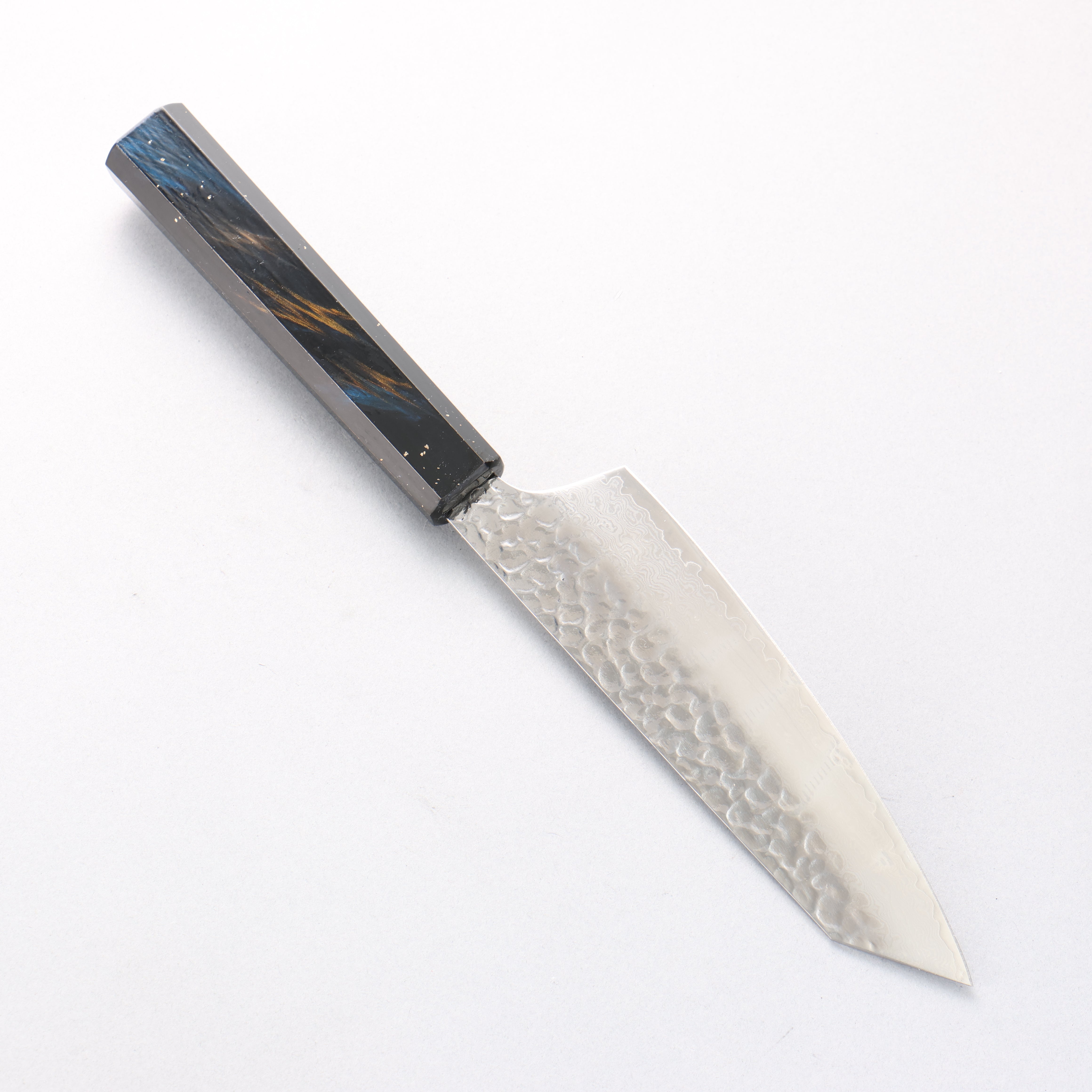 堺 孝行 VG10 33層大馬士革紋 劍型三德刀 160mm 櫟木漆塗(彩宇)握把 - 清助刃物