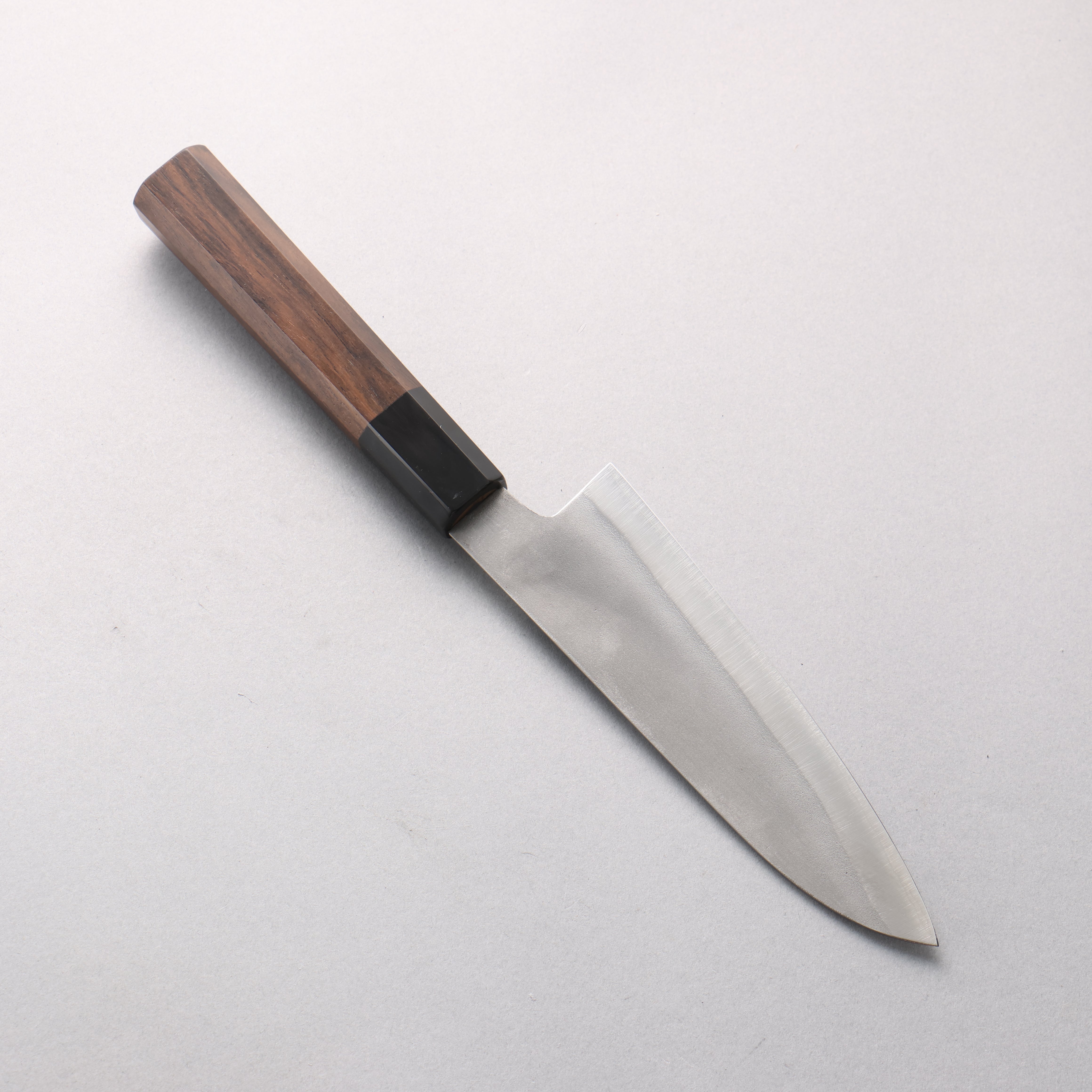 田中 誠貴 銀三鋼 梨地 小三德刀 150mm 核桃木 握把 - 清助刃物