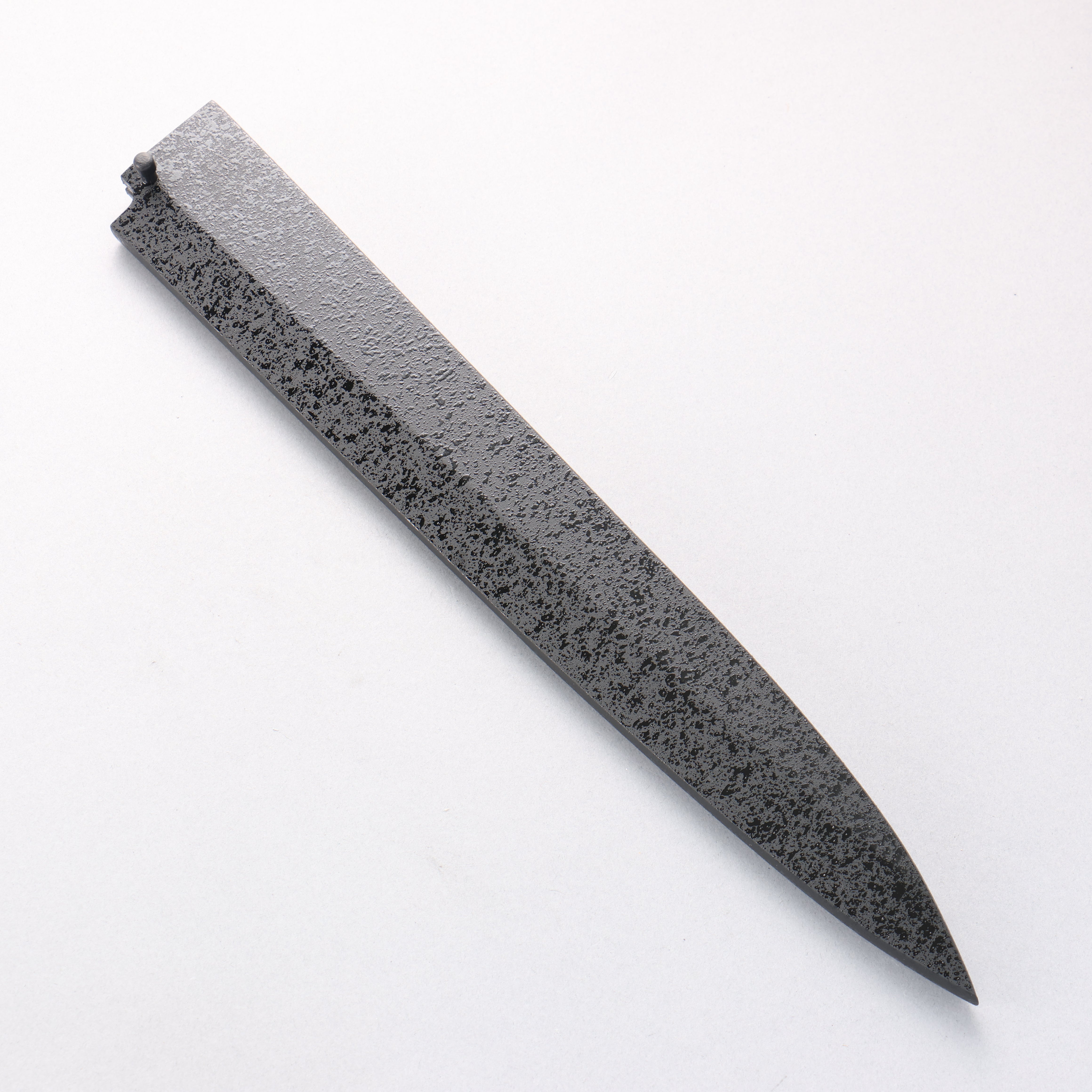 黑石目圖樣 木蘭 鞘 柳刃用 附合成木安全栓 300mm Houei - 清助刃物
