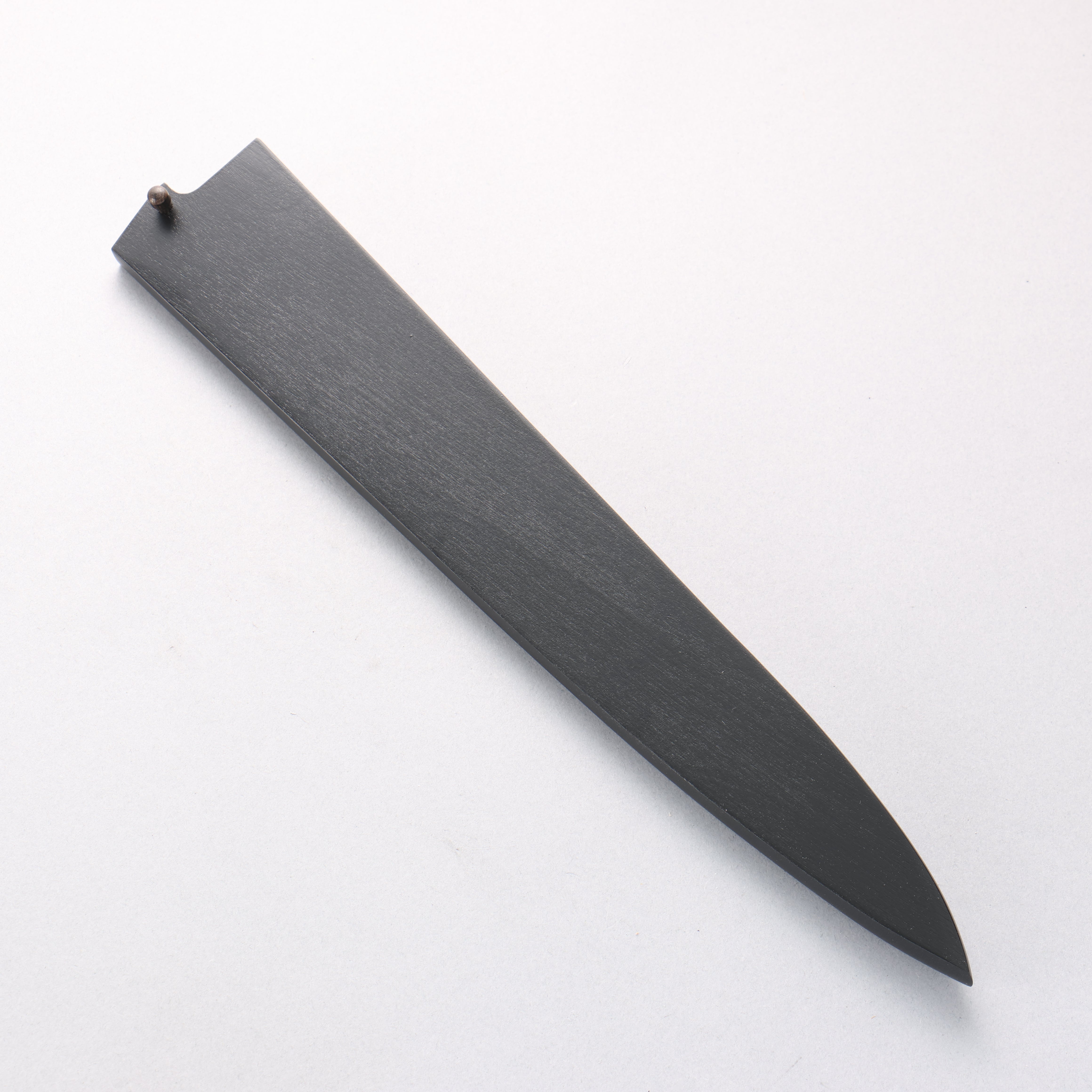 黑 木蘭 鞘 筋引用 附合成木安全栓 240/270mm - 清助刃物