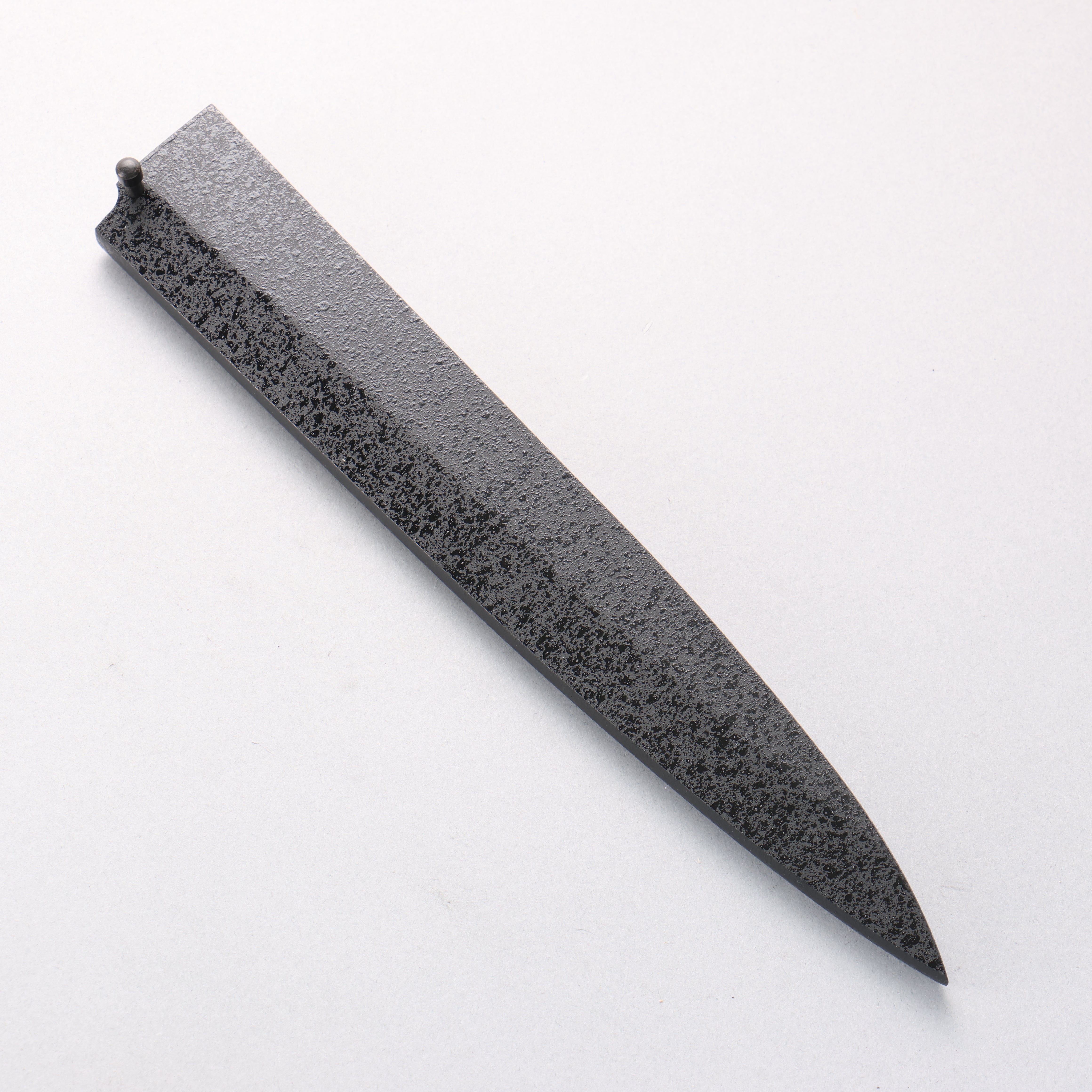 黑石目圖樣 木蘭 鞘 柳刃用 附合成木安全栓 240mm Houei - 清助刃物