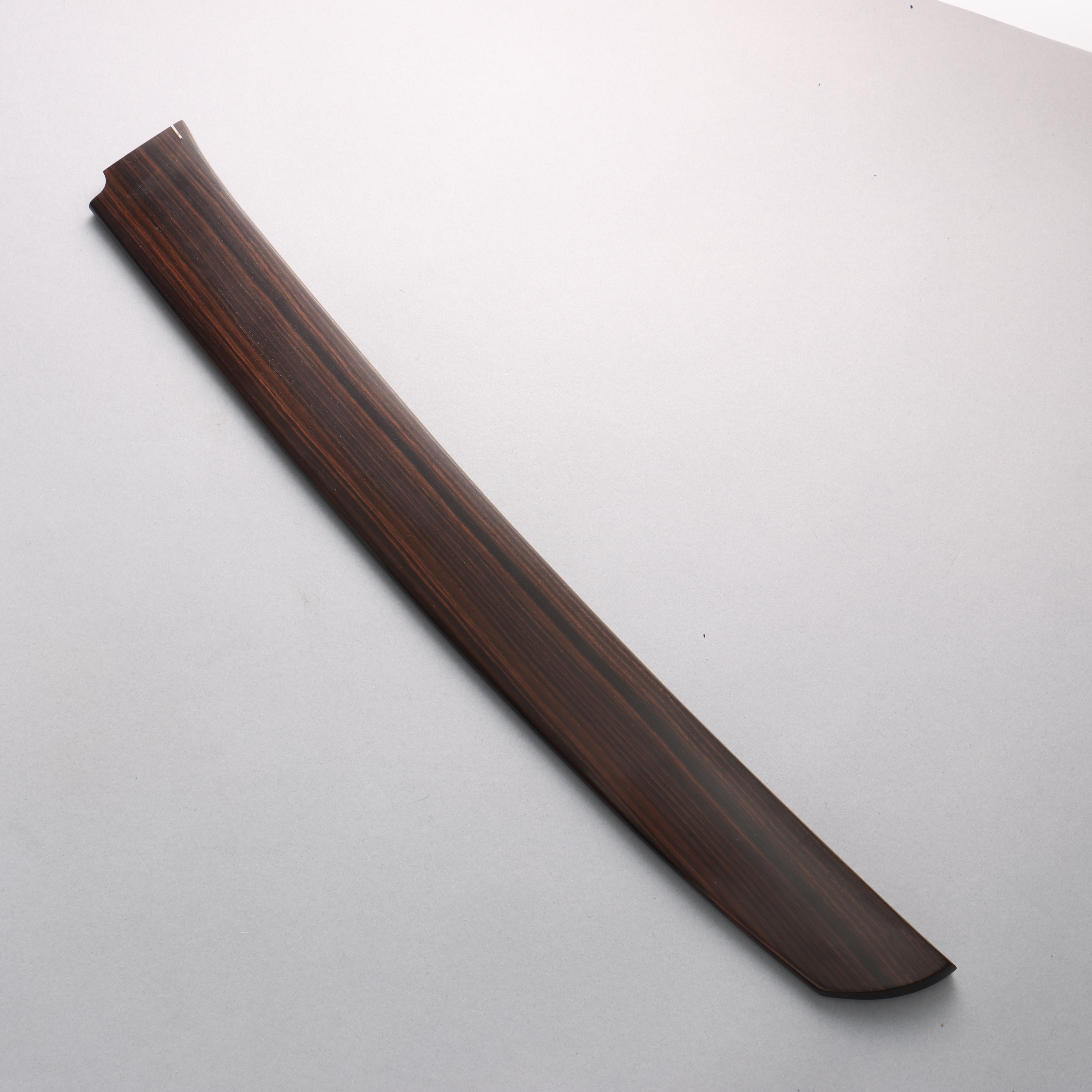 堺 孝行 本燒 銀三鋼 鏡面處理 先丸柳刃 510mm (上下兩枚銀口輪) 握把 附刀鞘 - 清助刃物