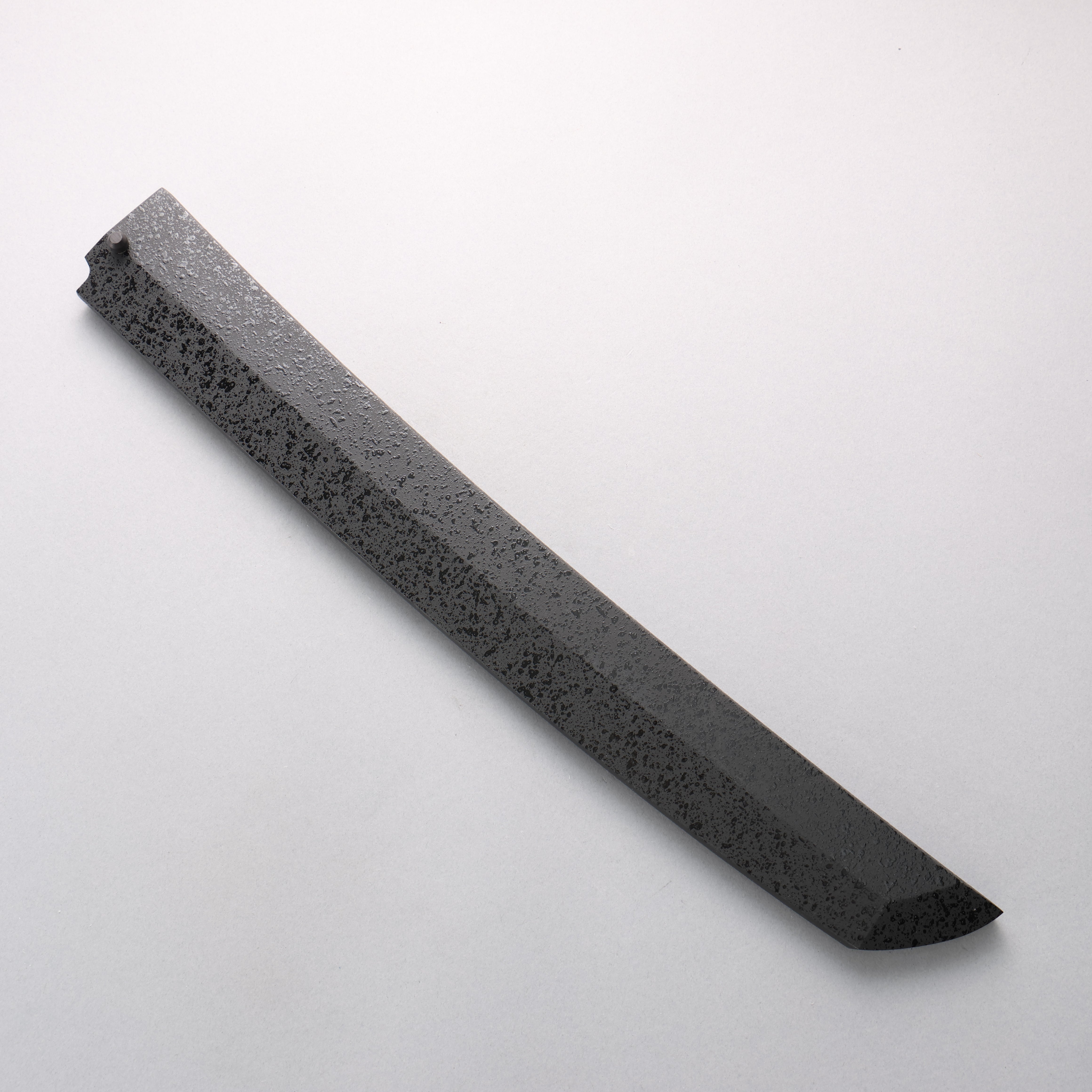 堺 孝行 本燒 銀三鋼 鏡面處理 先丸柳刃 390mm 黑檀 (口輪:兩側黒水牛角) 握把 附刀鞘 - 清助刃物