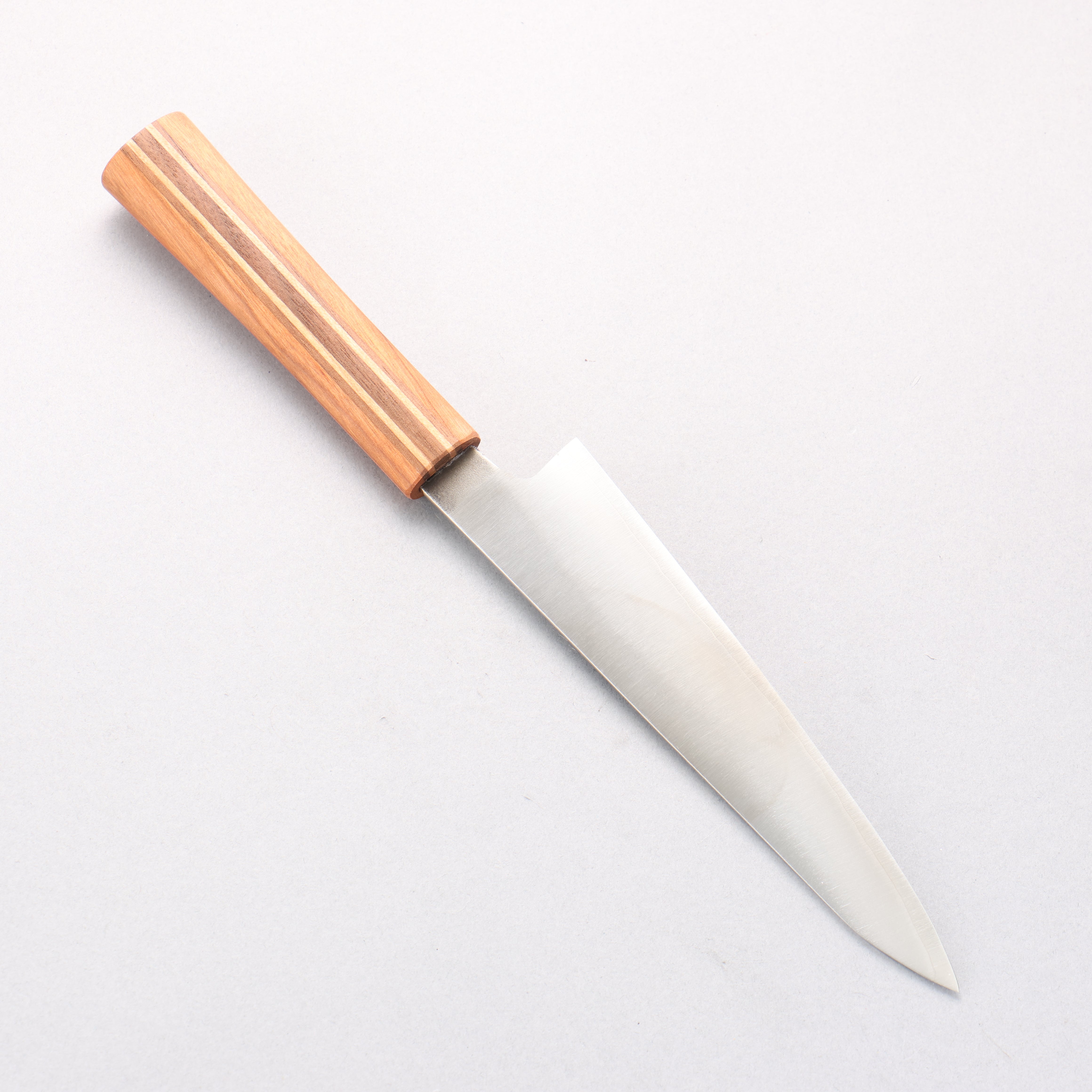田中 誠貴 瞬 銀三鋼 多用途小刀 150mm 楓櫻核桃木複合材 握把 - 清助刃物
