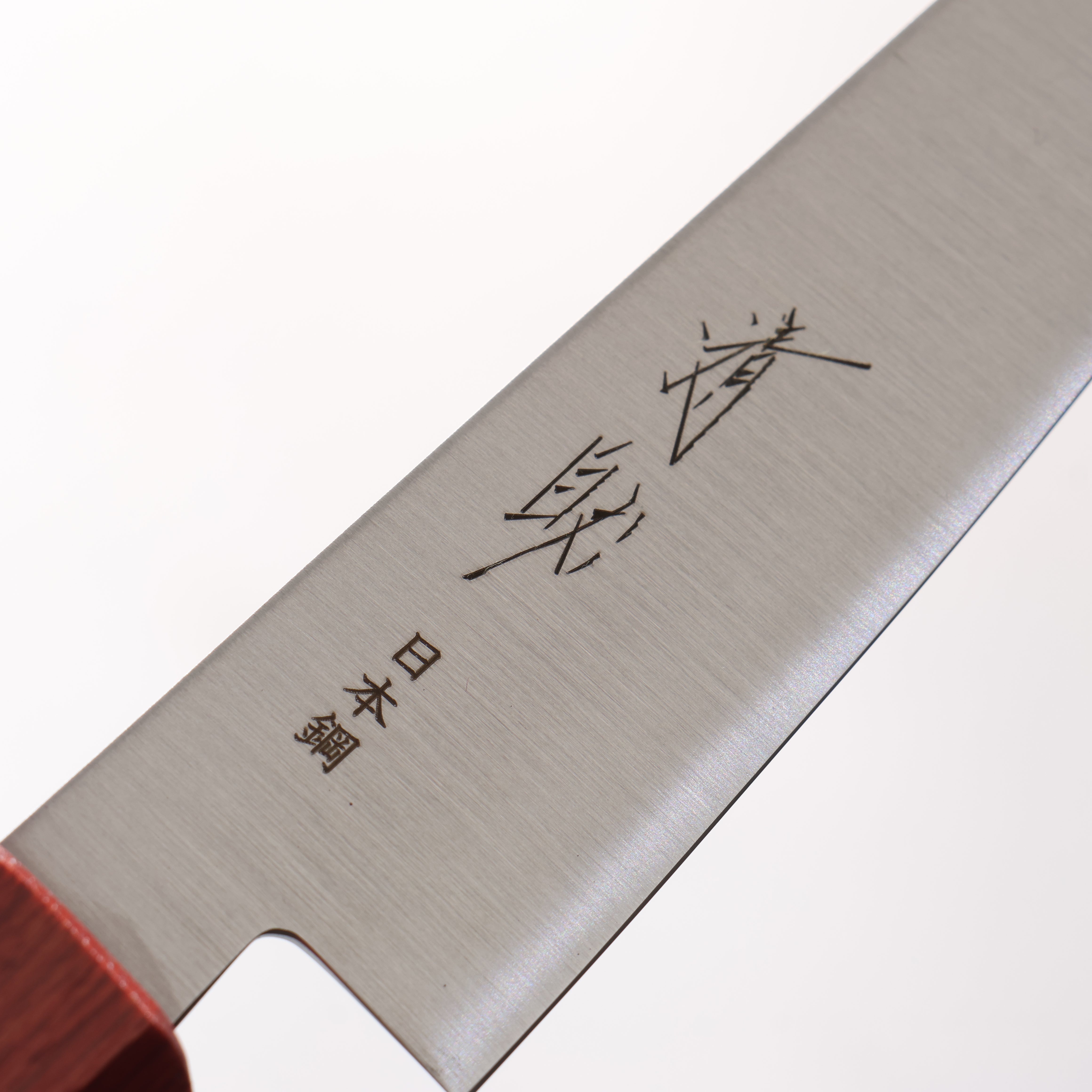 清助 SK-4鋼 多用途小刀 120mm 木材(煙燻紅) 握把 - 清助刃物