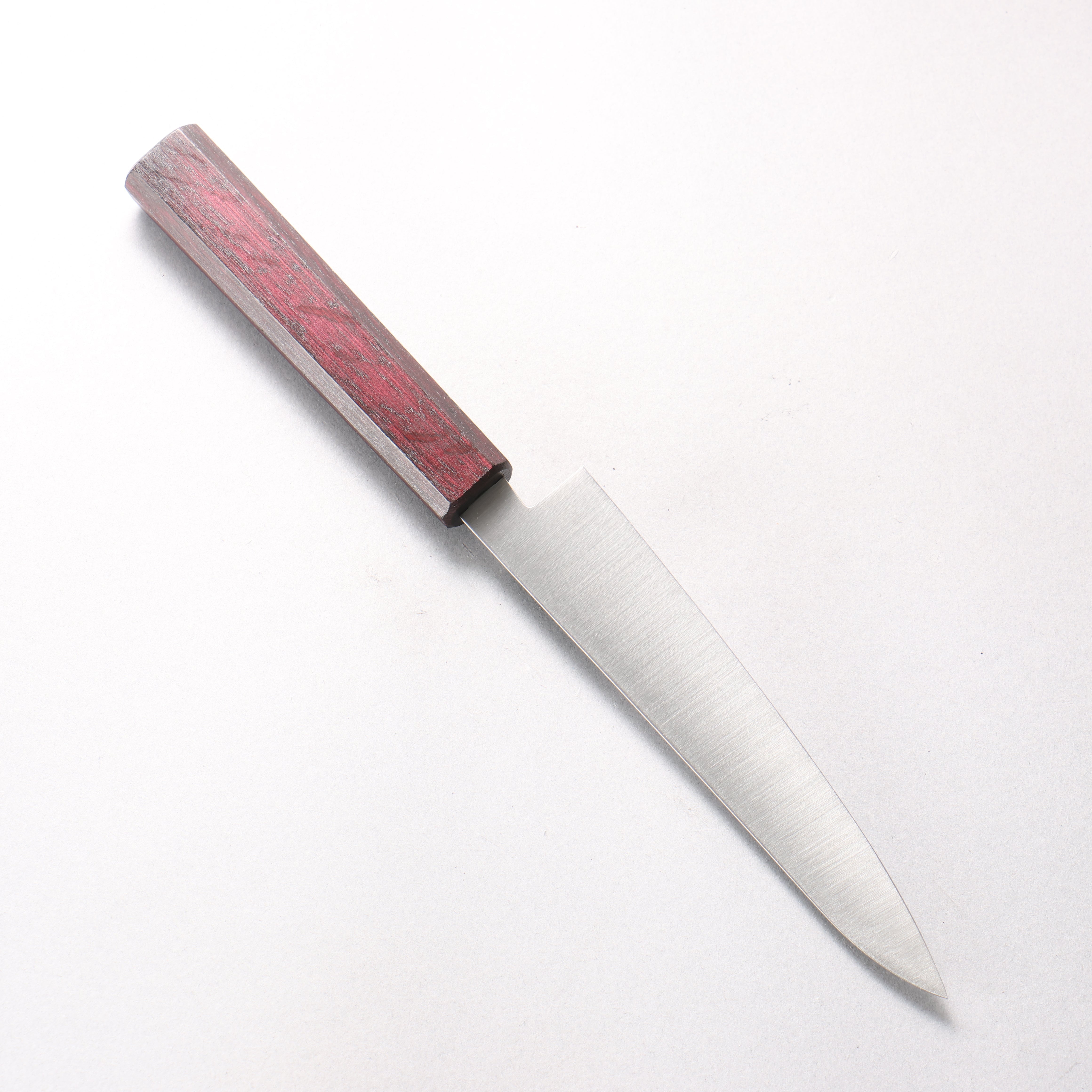 清助 SK-4鋼 多用途小刀 150mm 木材(亮紫色) 握把 - 清助刃物