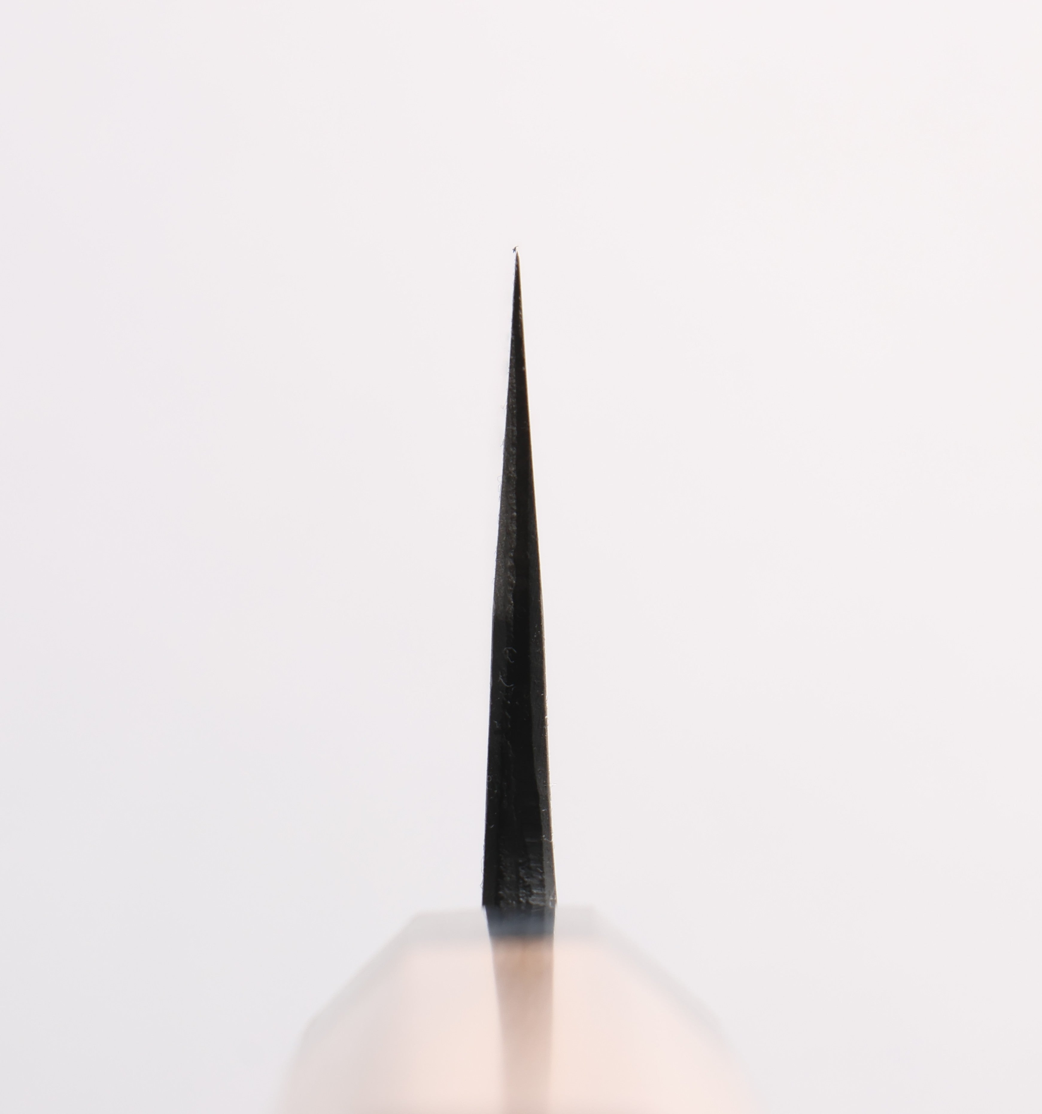 山本 直 白鋼二號 黑打 三德刀 170mm 核桃木 握把