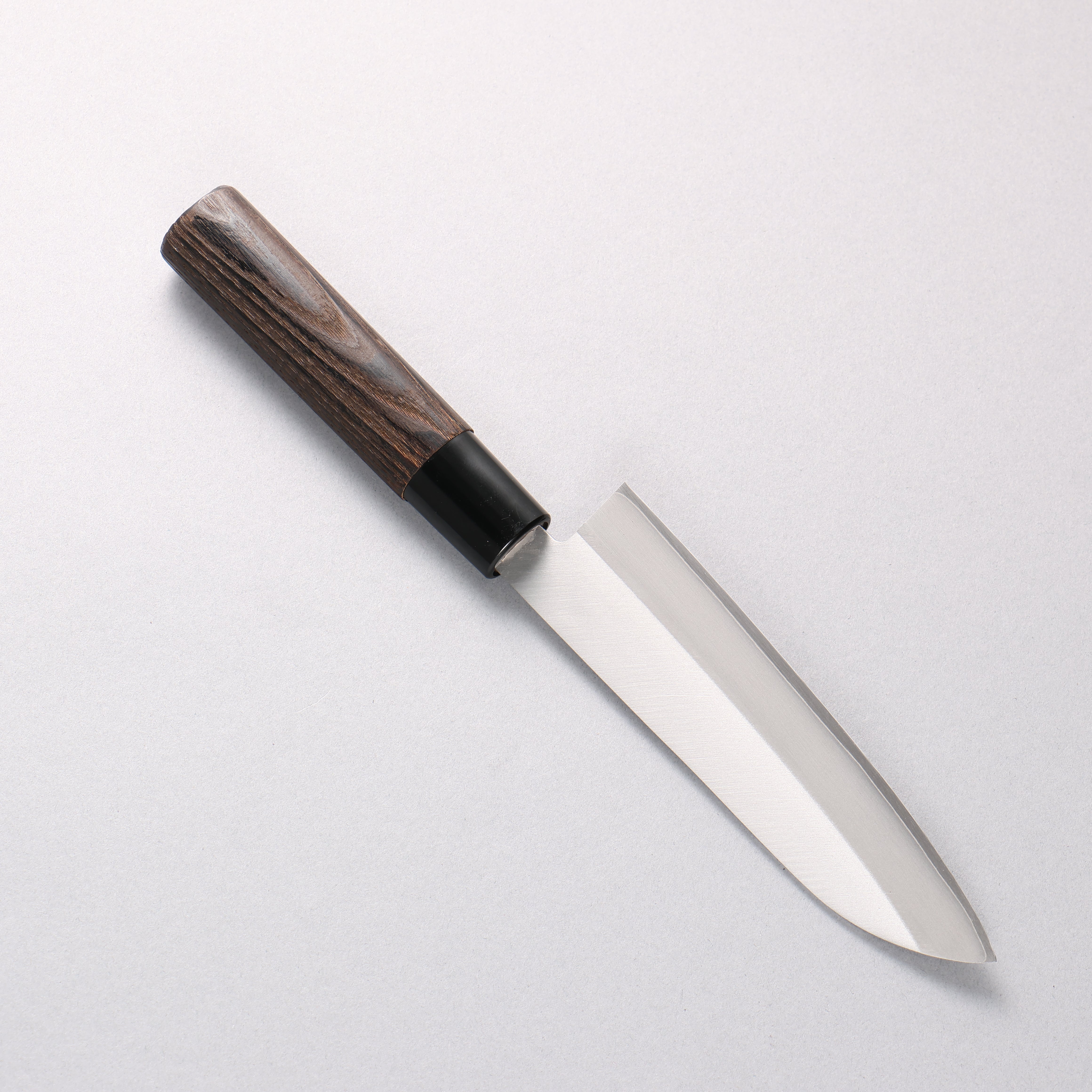 清助 VG1 小三德刀 140mm 燒栗木 握把