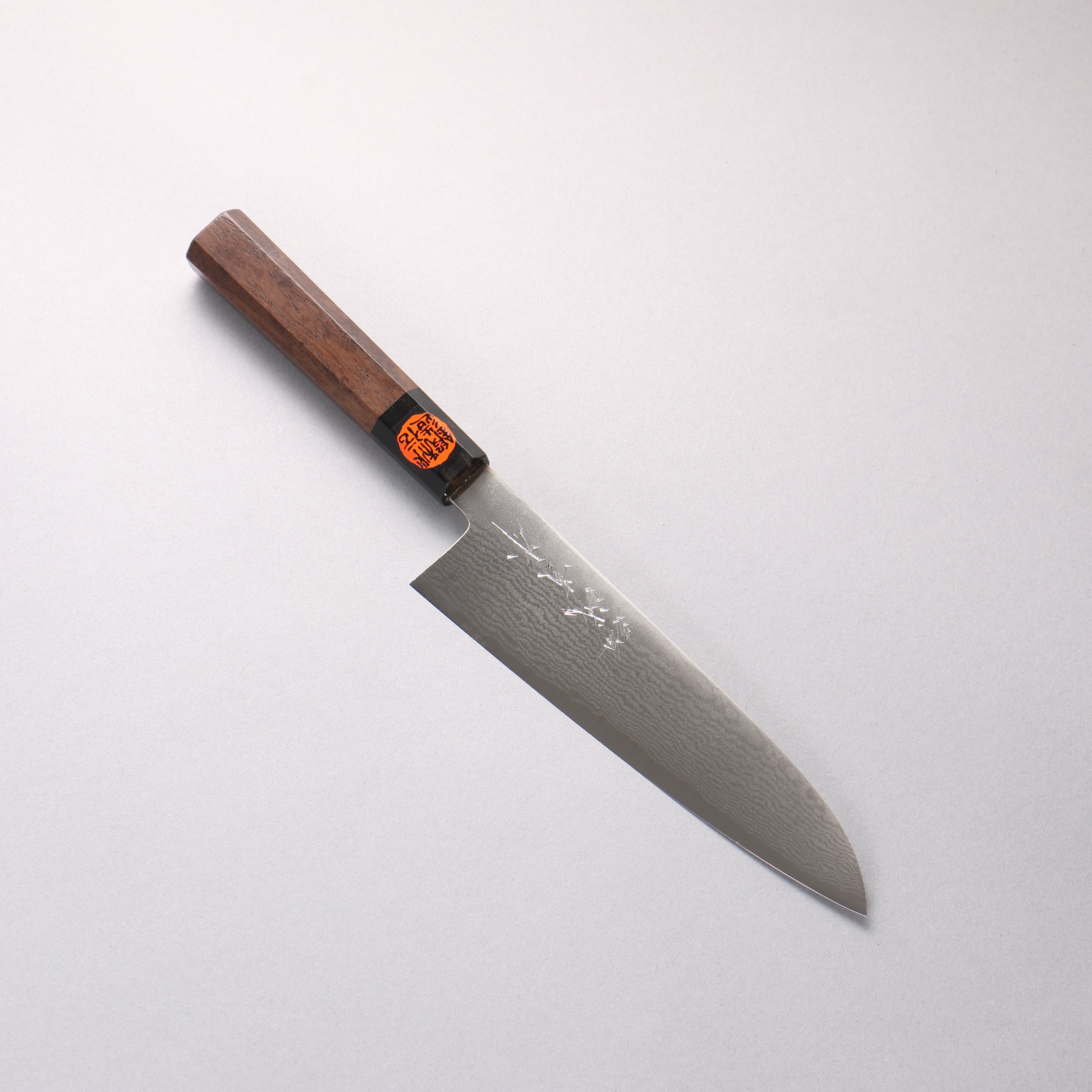 田中 誠貴 剣型 VG10 大馬士革紋 牛刀 180mm 核桃木 握把