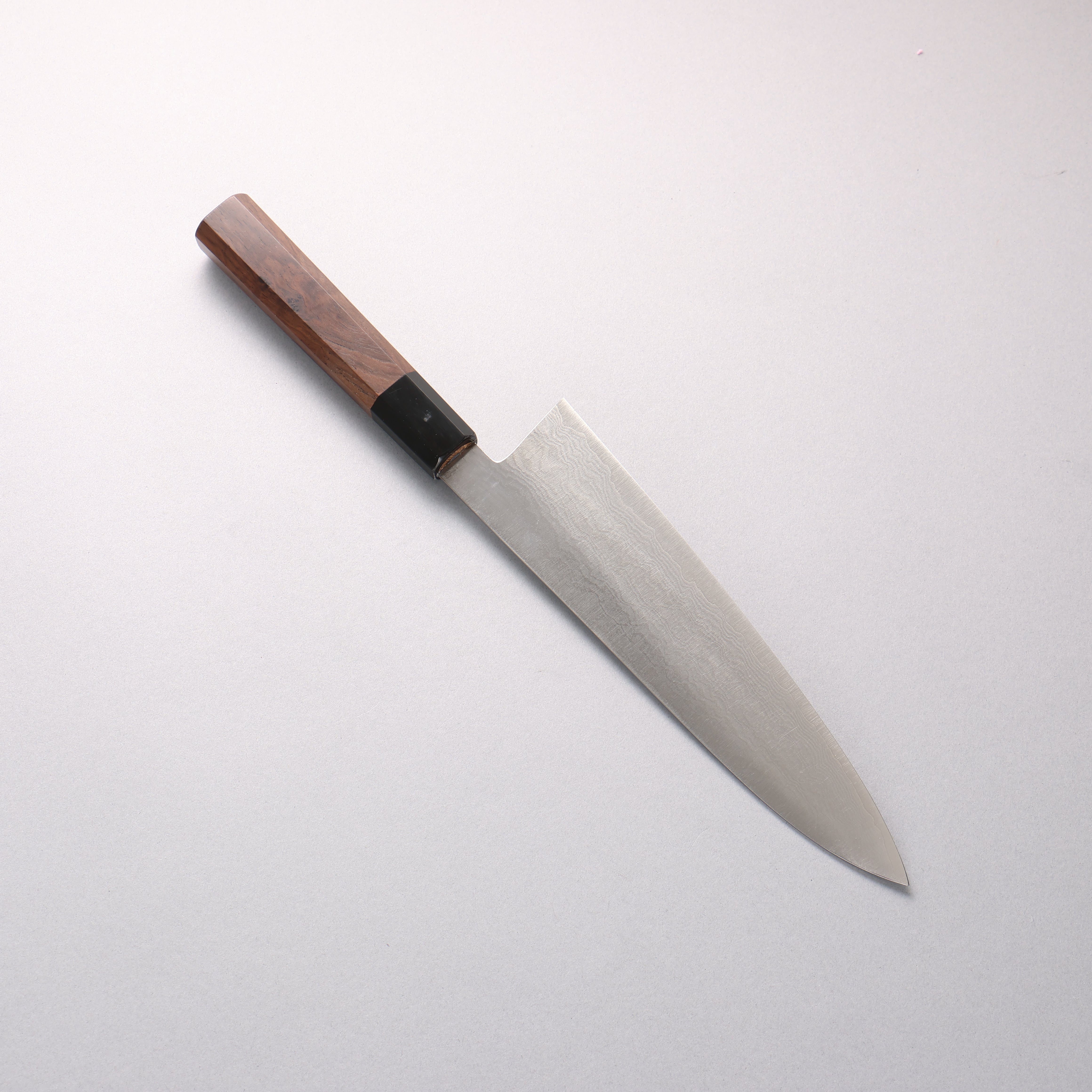 田中 誠貴 VG10 大馬士革紋 牛刀 210mm 核桃木 握把