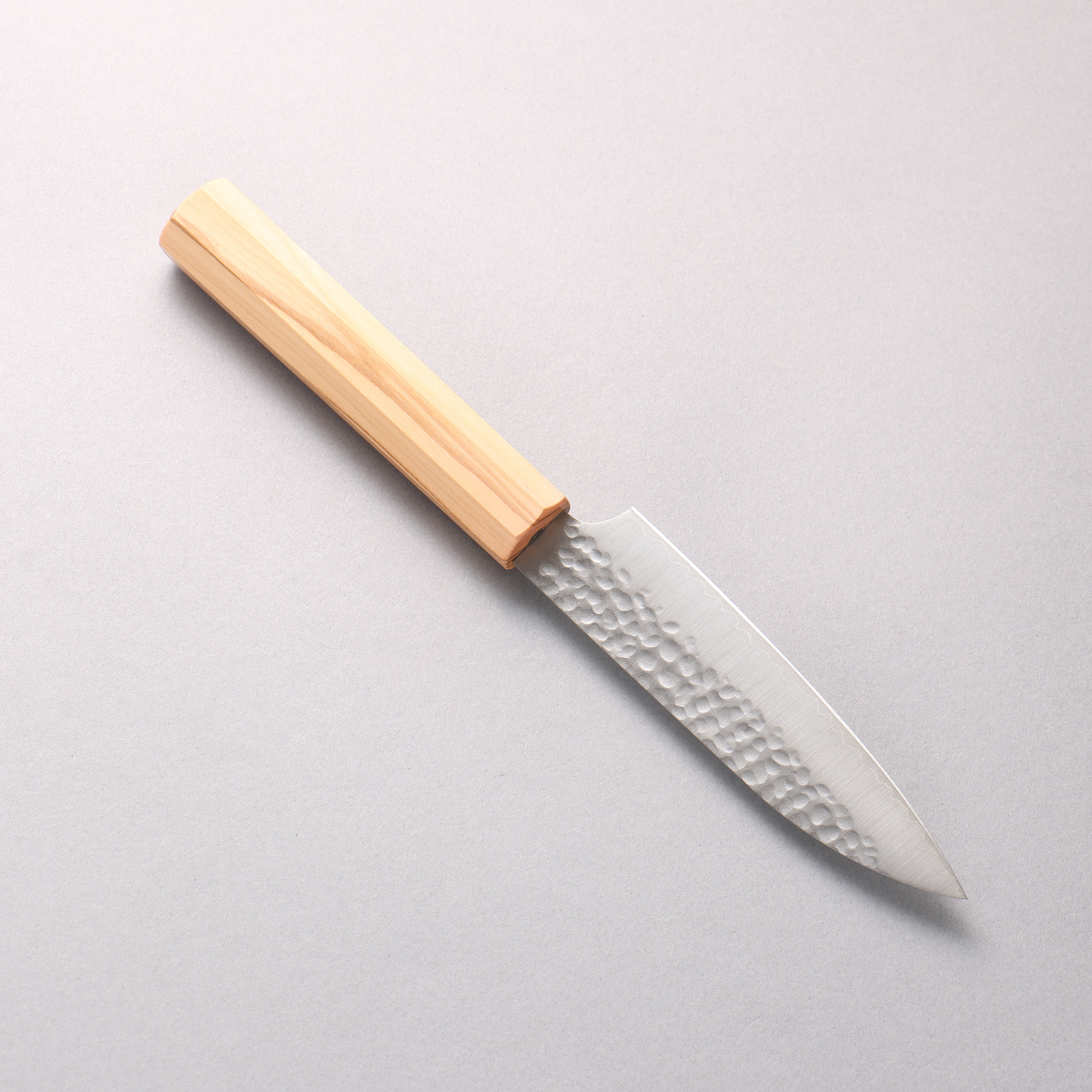 翁流 VG10 鎚目 多用途小刀 120mm 橄欖樹 握把