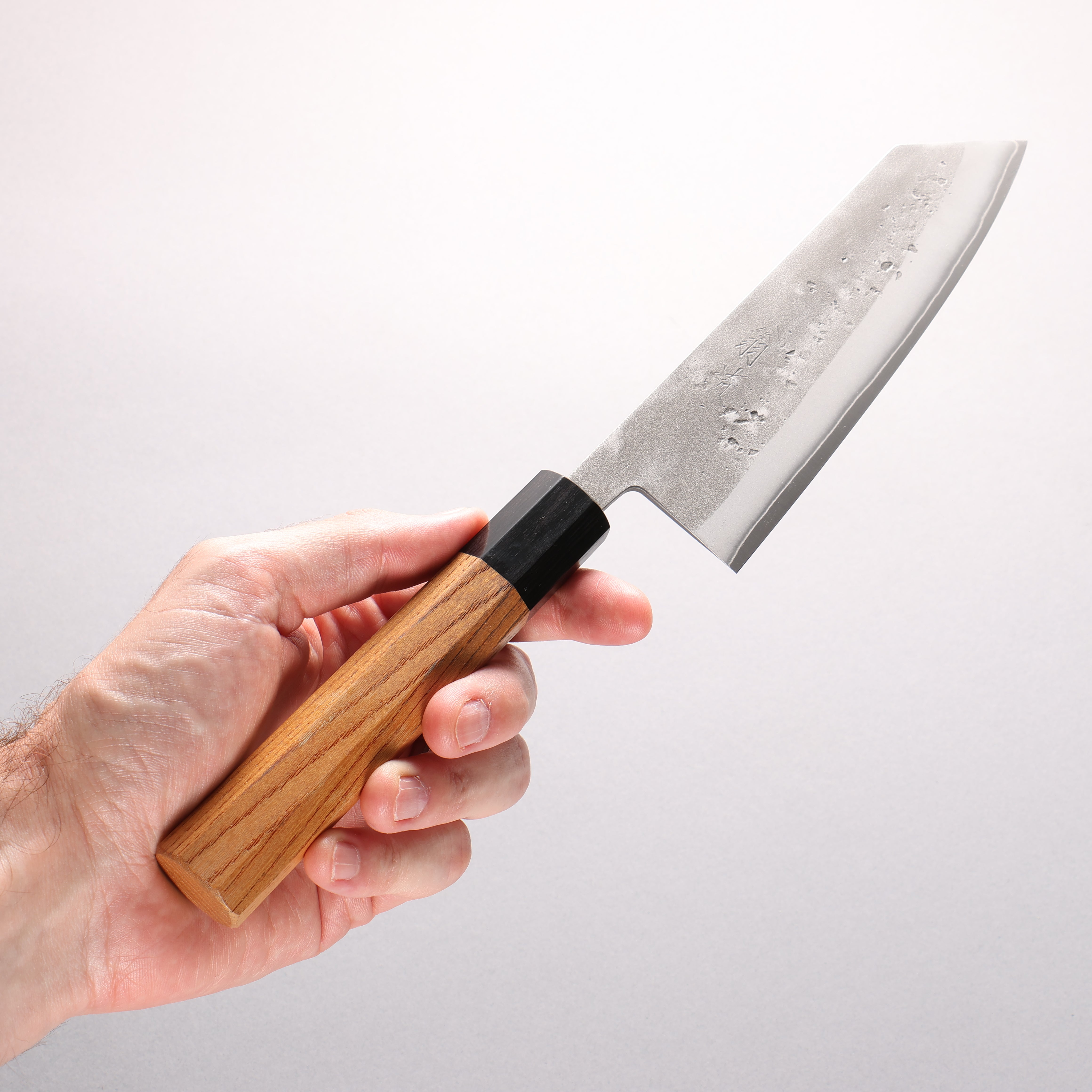 翁流 SLD 鋼 梨地 文化刀 170mm 欅木(口輪:綠色合板) 握把