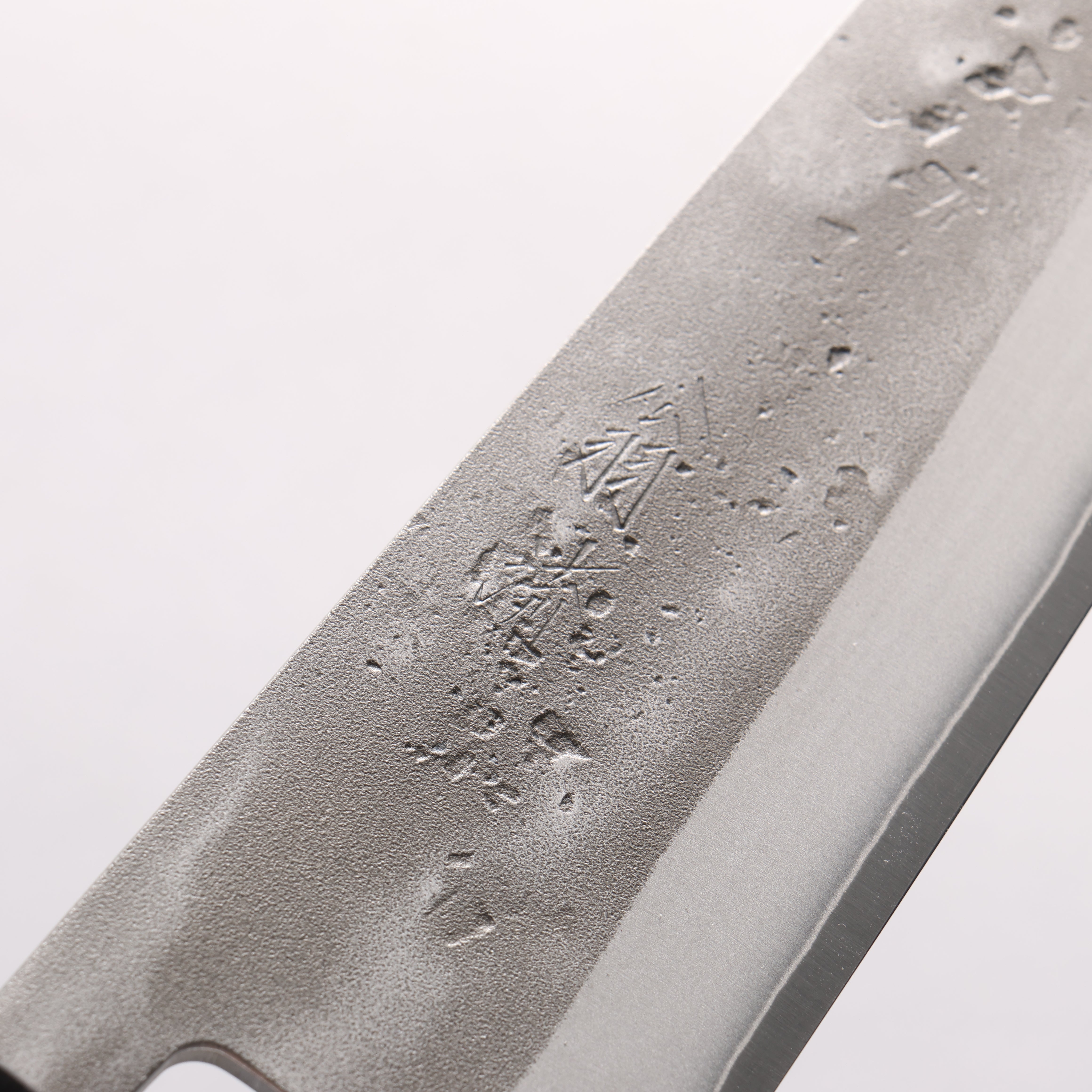 翁流 SLD 鋼 梨地 切付牛刀 200mm 欅木(口輪:綠色合板) 握把