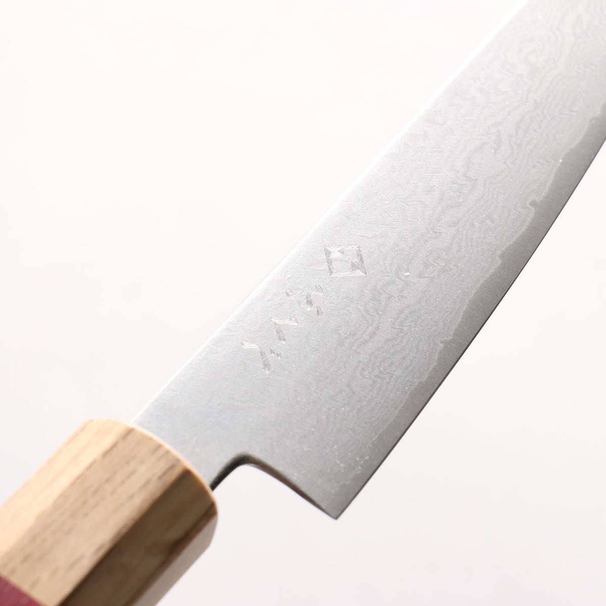 Fukube VG10 16層大馬士革紋 多用途小刀 135mm 紫心木 握把 - 清助刃物