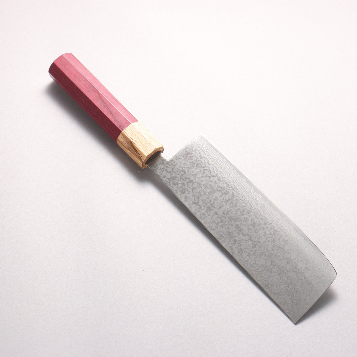 Fukube VG10 16層大馬士革紋 菜切 170mm 紫心木 握把 - 清助刃物