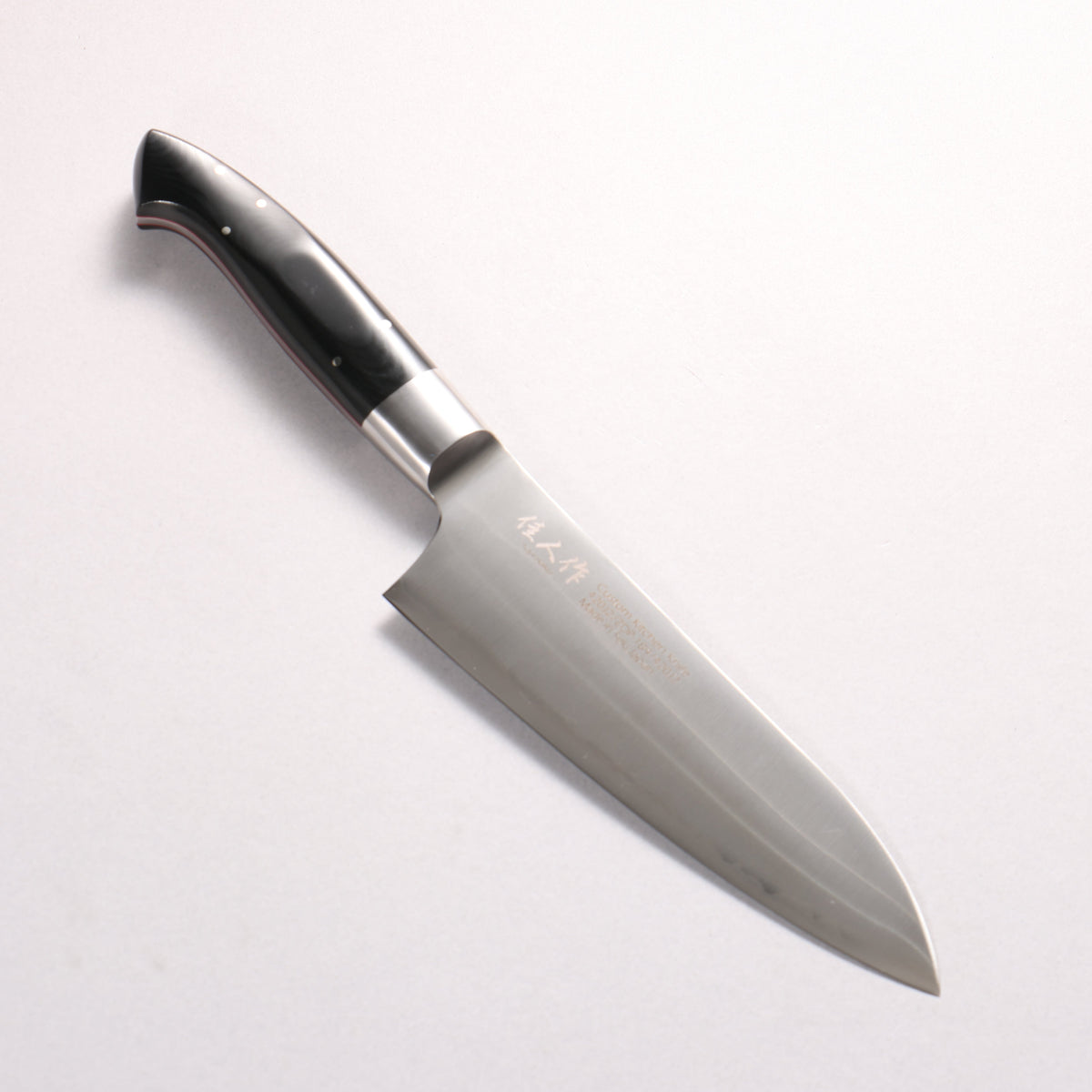 佳人 ZDP189 3層 三德刀 165mm 亞麻布米卡塔 握把