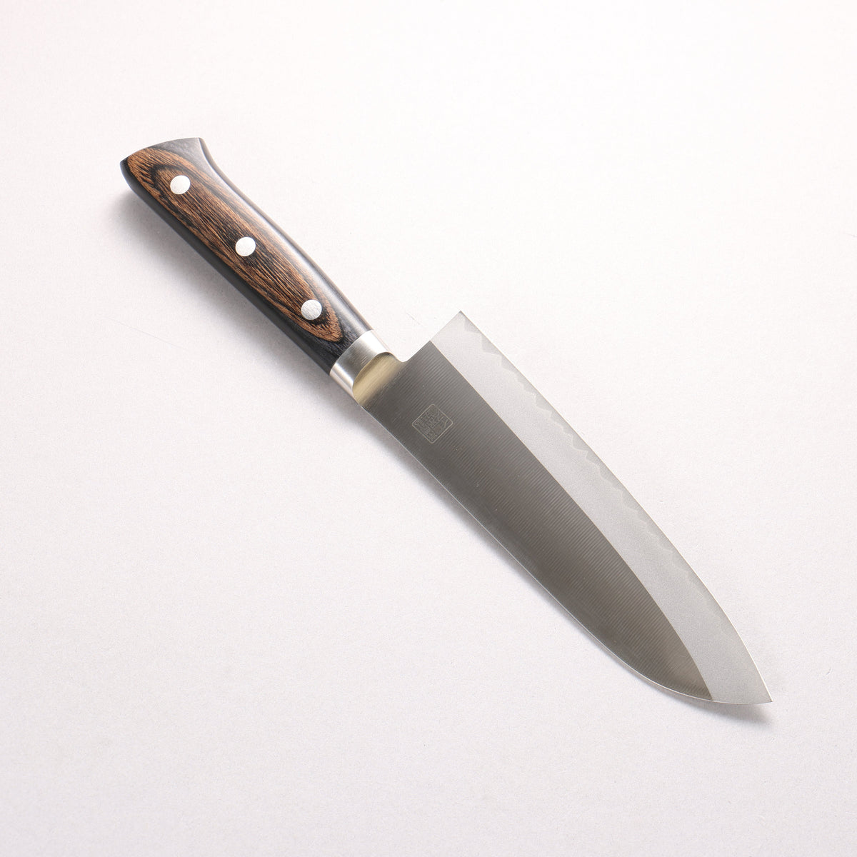 清助 SG2 三德刀 165mm 茶色合成木 握把