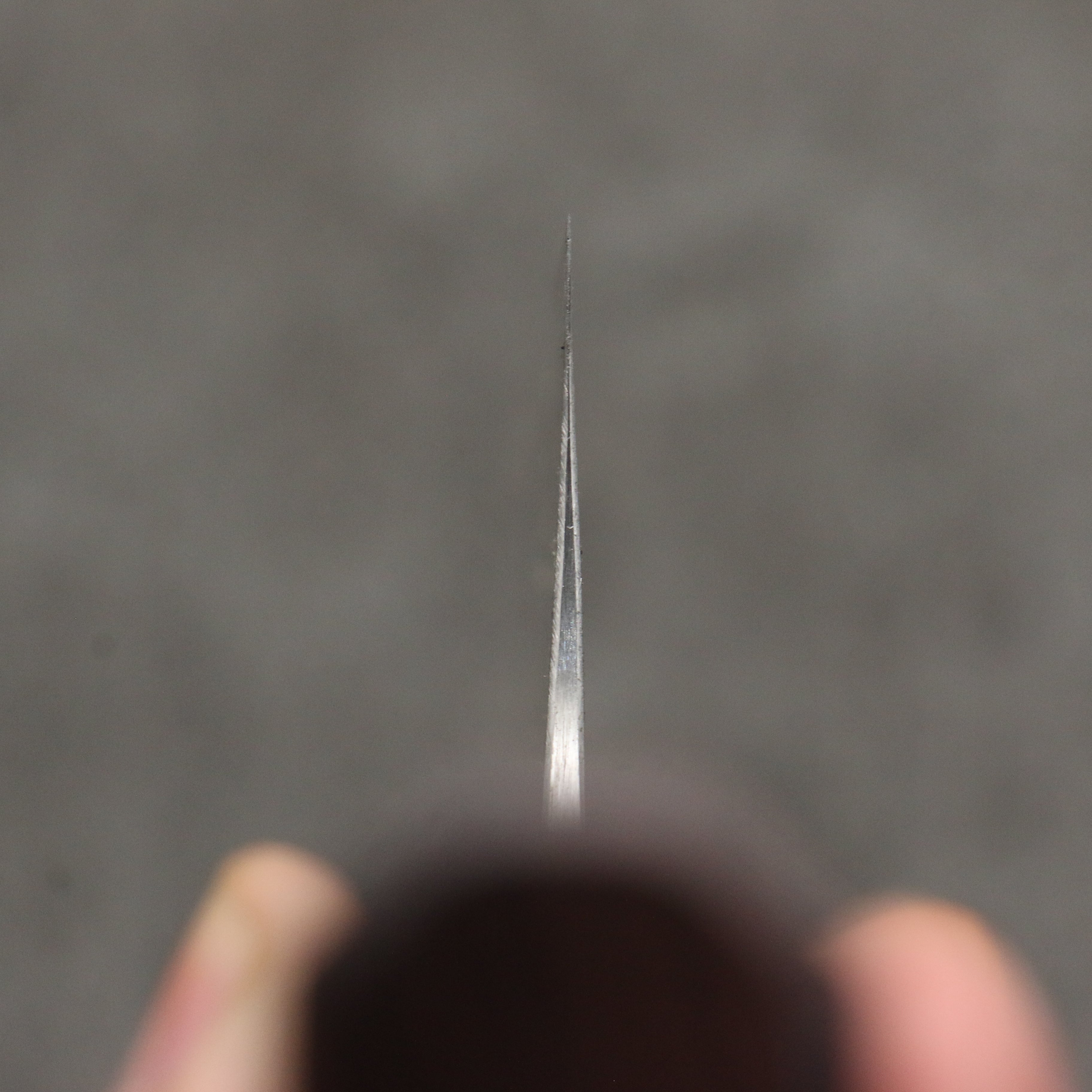 山本 直 SG2 大馬士革紋 打磨處理 文化刀 180mm 紫檀木(口輪:黑合成木) 握把 - 清助刃物
