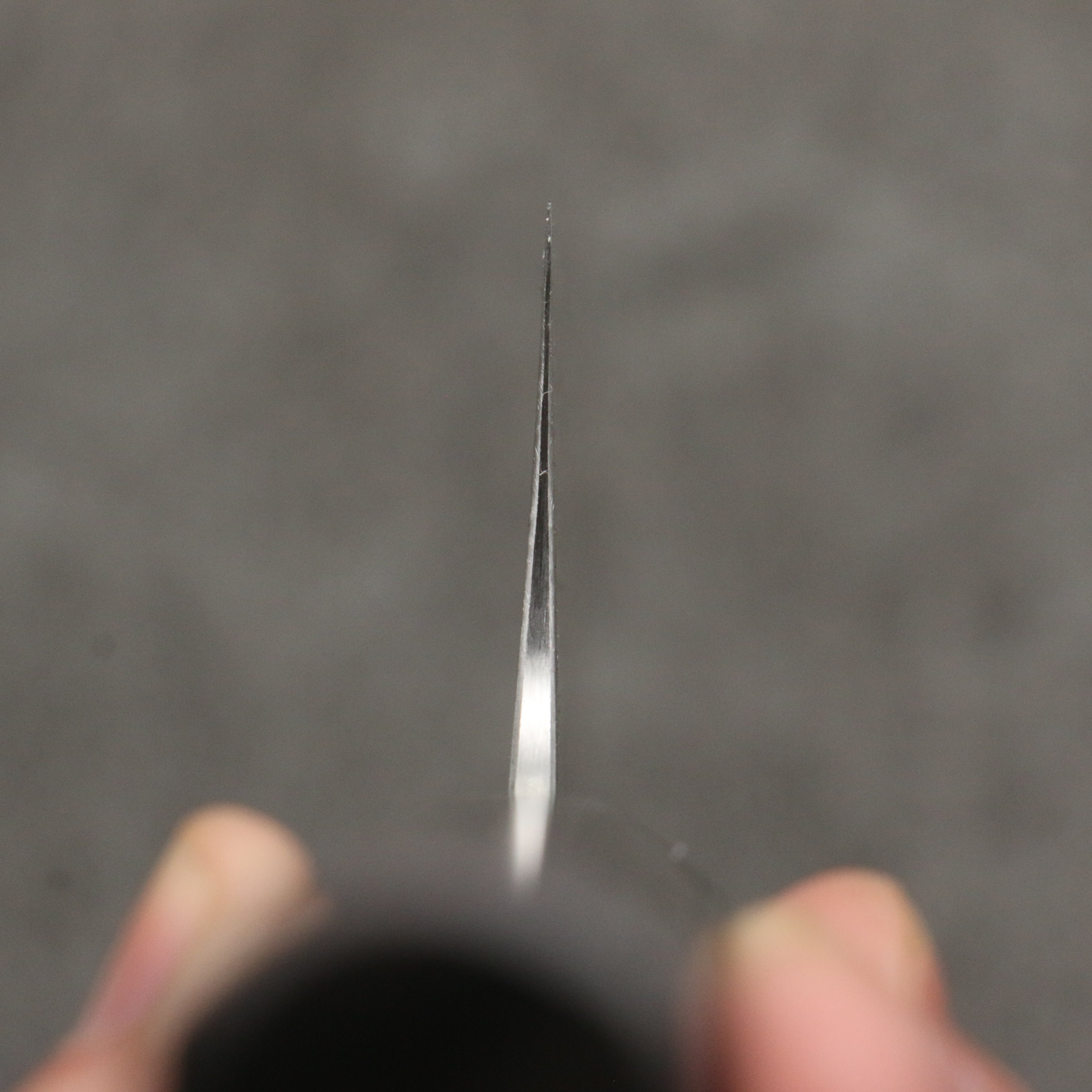 山本 直 SG2 大馬士革紋 打磨處理 牛刀 210mm 紫檀木(口輪:黑合成木) 握把 - 清助刃物