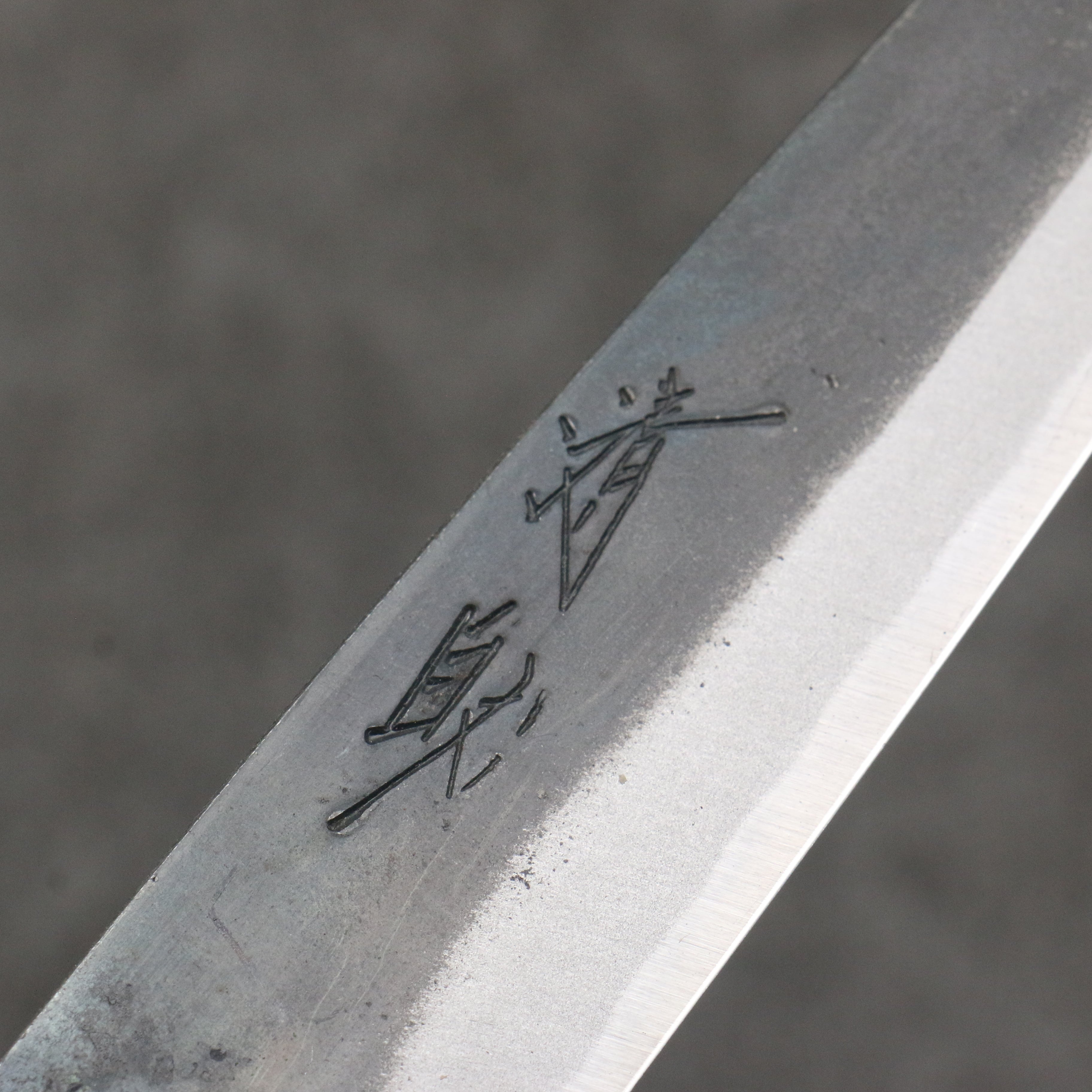 清助 青鋼一號 黑打 多用途小刀 135mm 木蘭(口輪:黑檀) 握把 - 清助刃物
