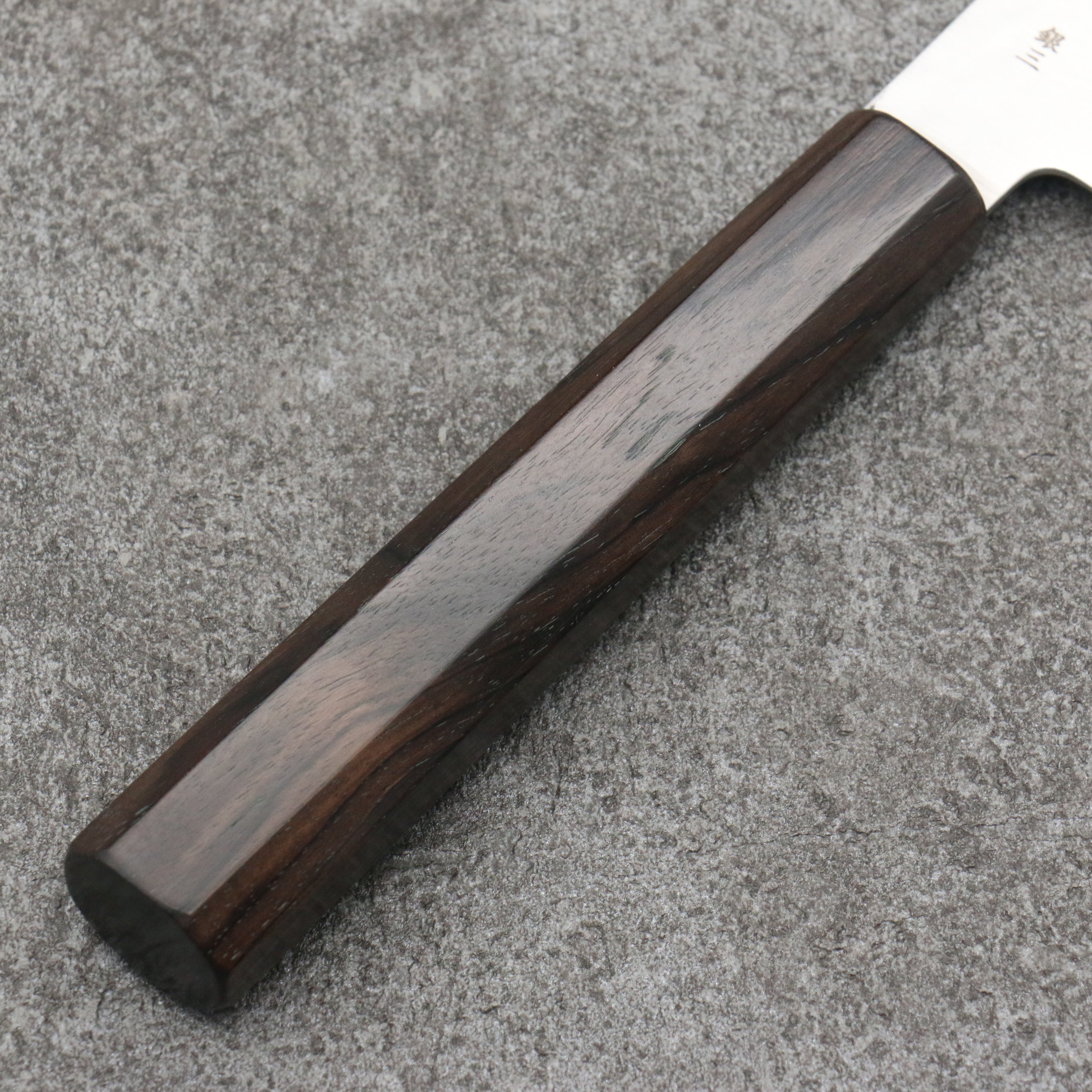 清助 銀三鋼 切付多用途小刀 150mm 黑檀 握把 - 清助刃物