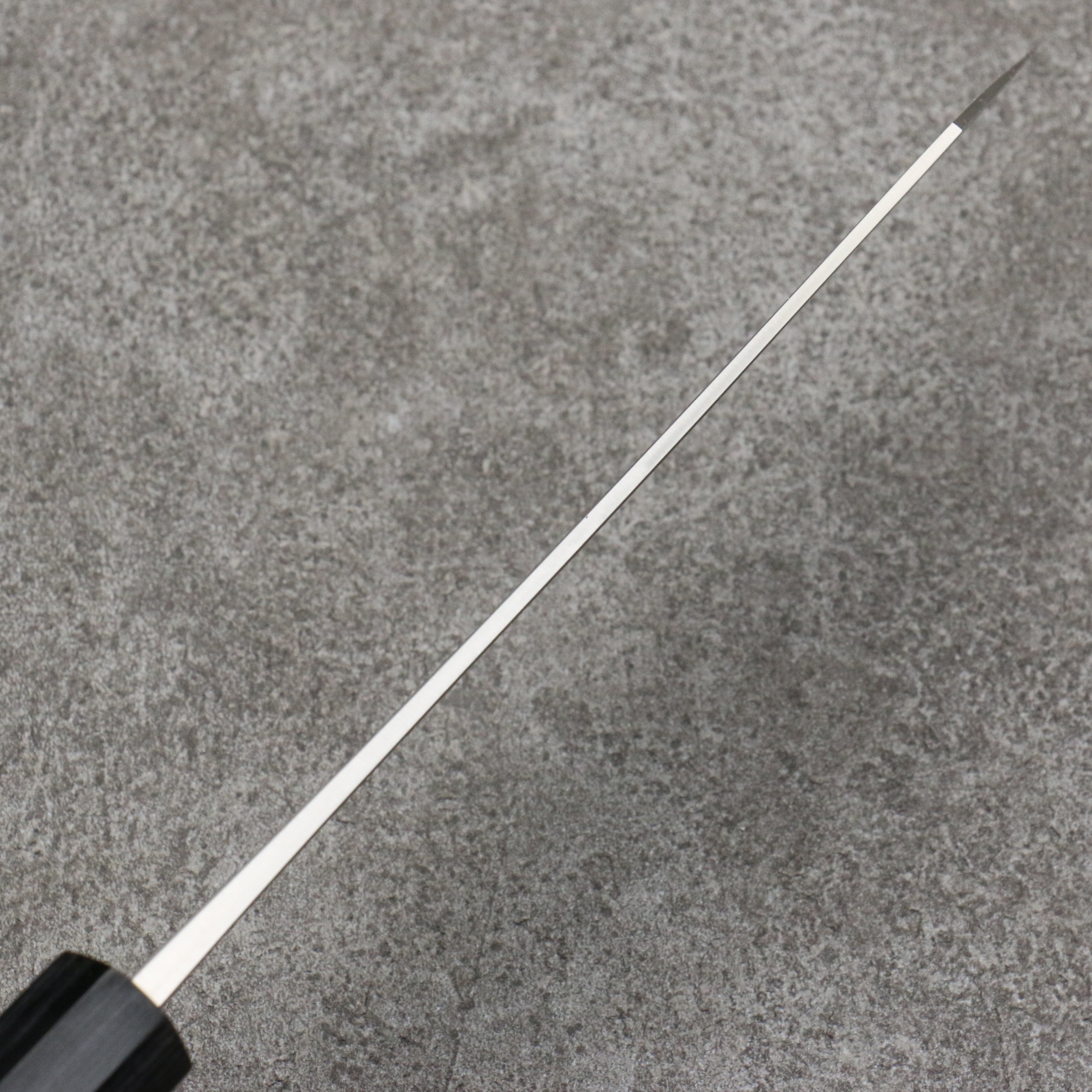 山本 直 VG10 黑色大馬士革紋 文化刀 日本刀 165mm 紫檀木 握把 - 清助刃物
