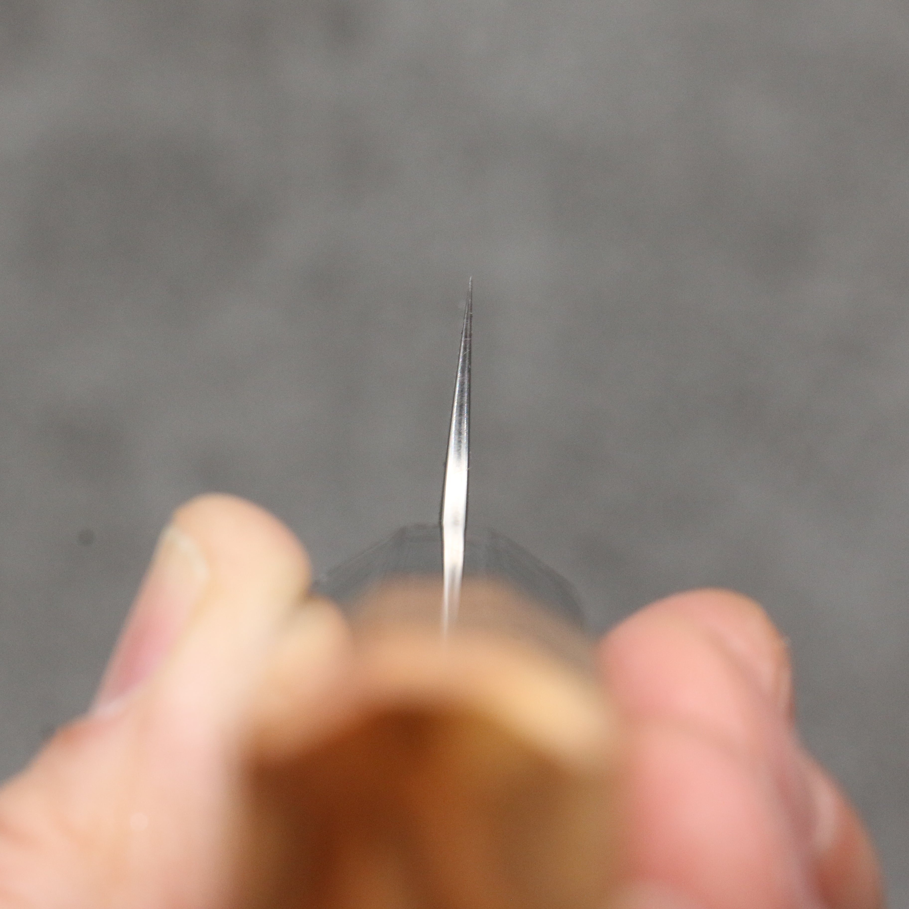 加藤 義實 SG2 黑色大馬士革紋 多用途小刀 120mm 橄欖和樹脂 握把 - 清助刃物
