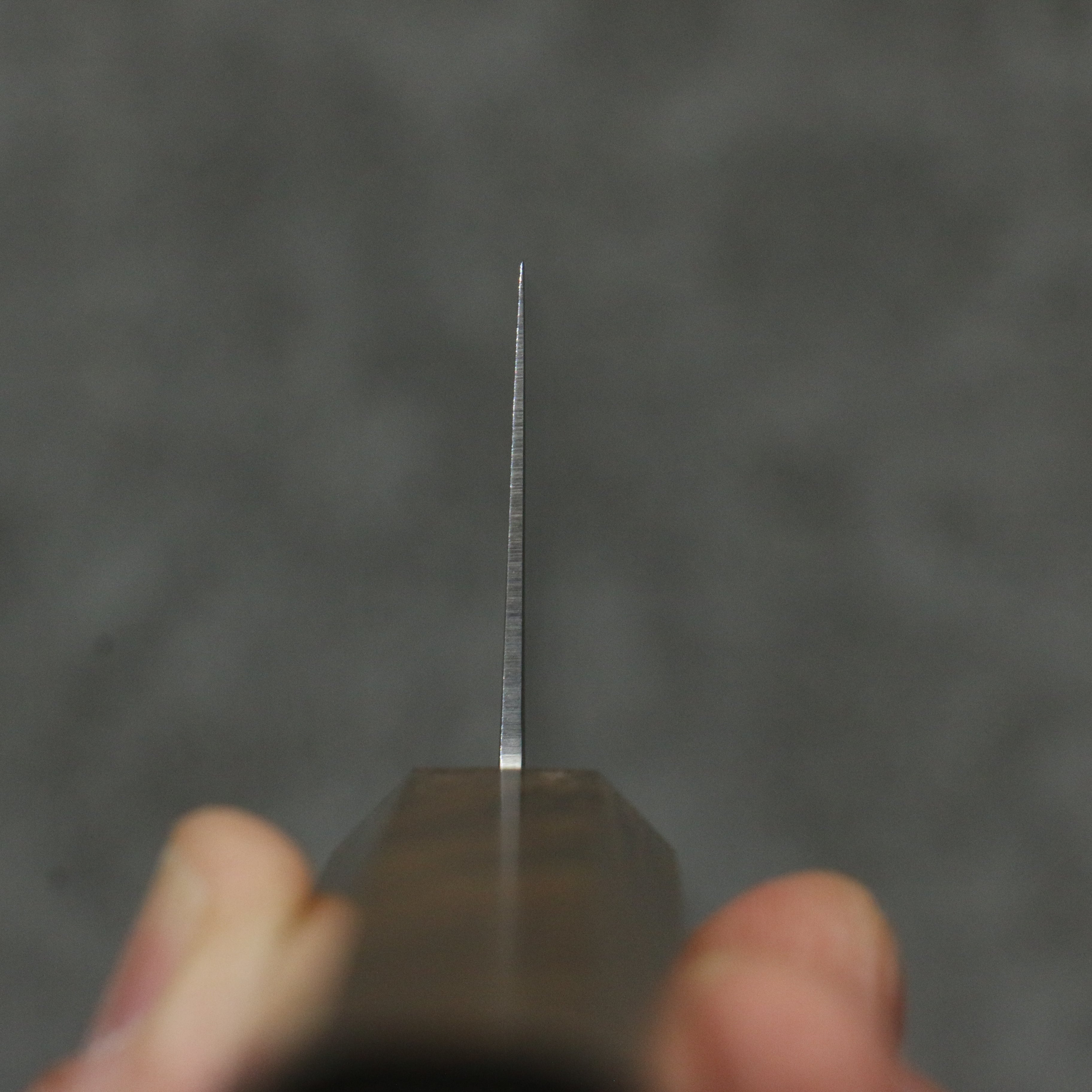 清助 不鏽鋼 切付三德刀 180mm 灰檀 握把 - 清助刃物