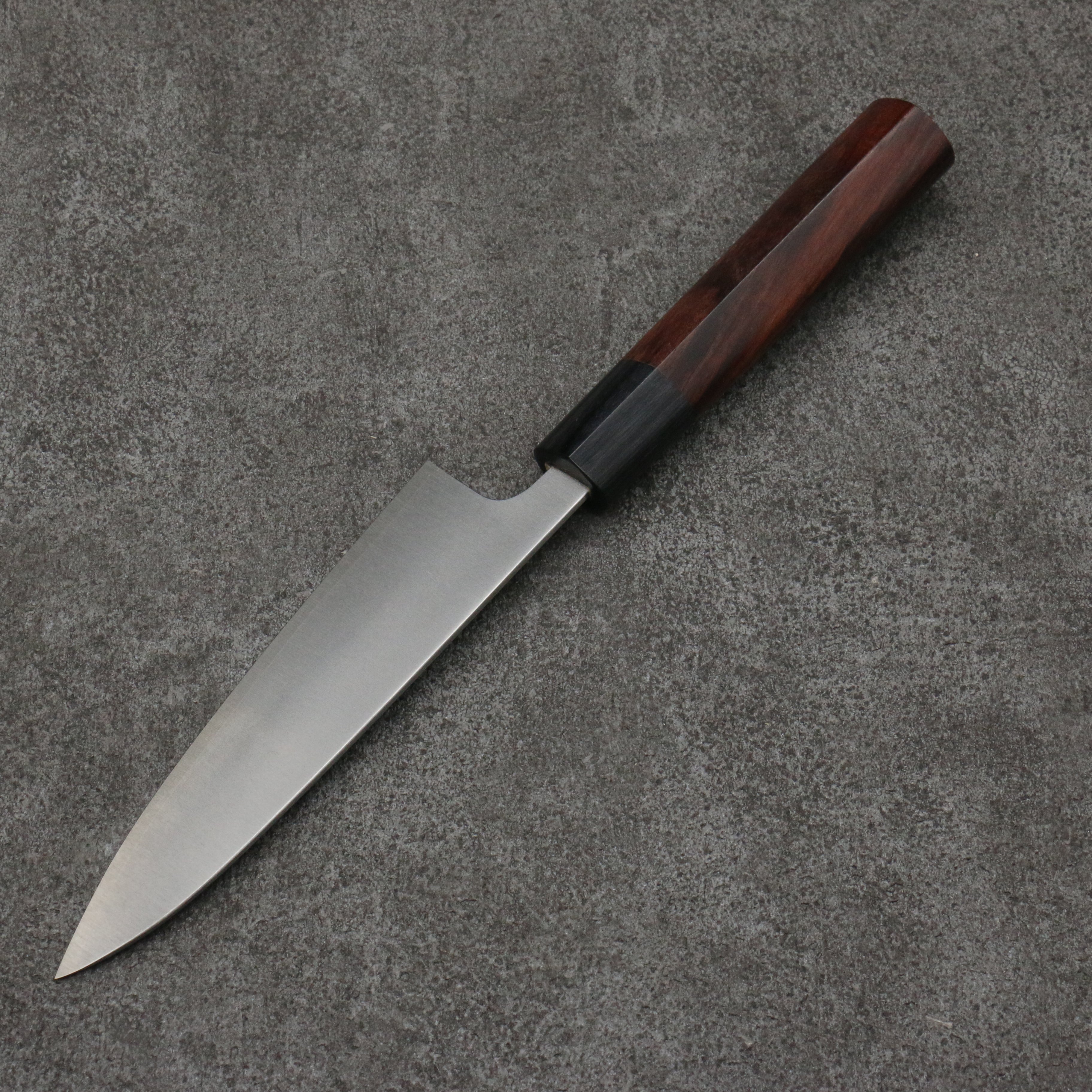 尾形 峻吾 SG2 打磨處理 多用途小刀 135mm 紫檀木 握把 - 清助刃物