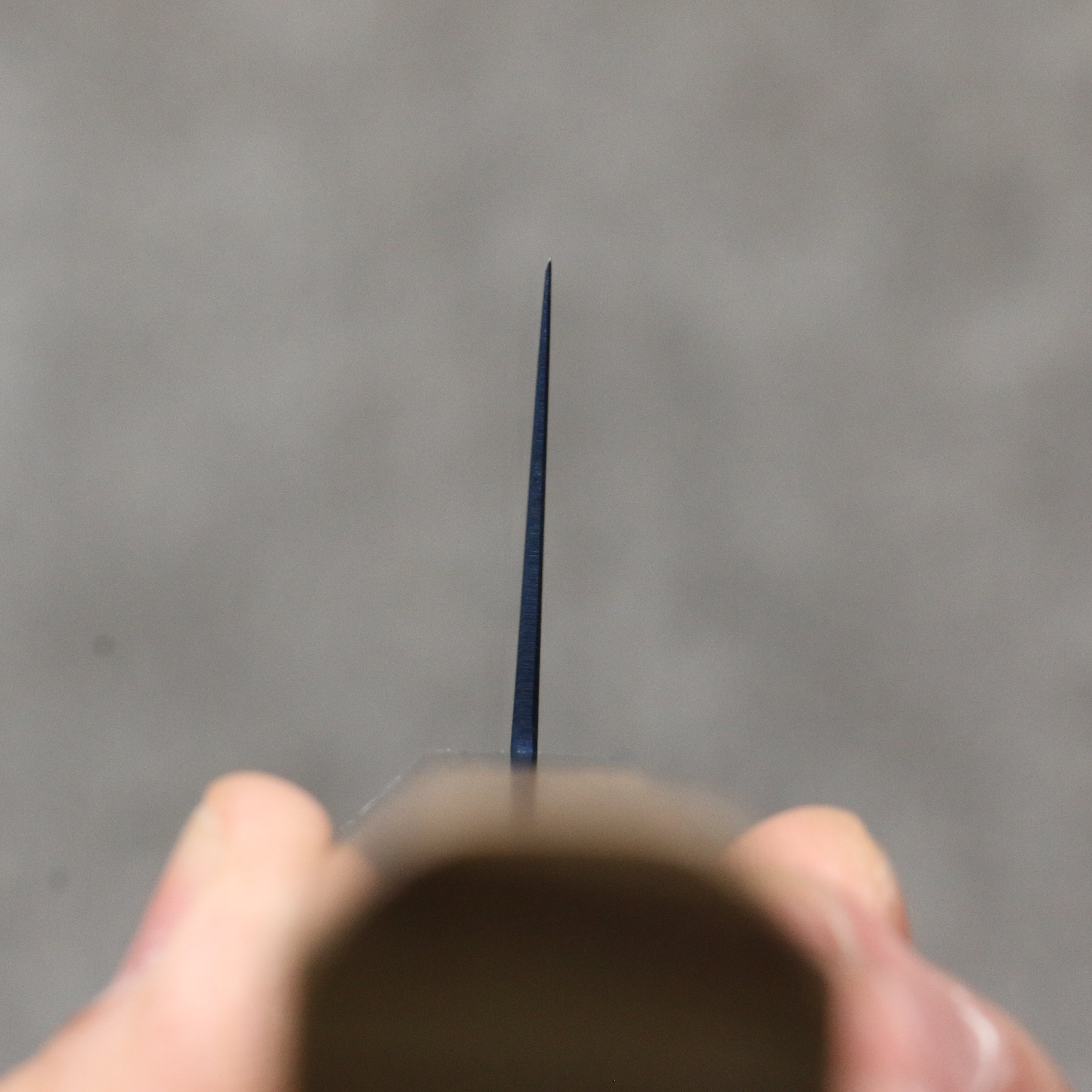 清助 SK-85鋼 離子鍍 菜切 175mm 柚木 (口輪:黑塑膠) 握把 - 清助刃物