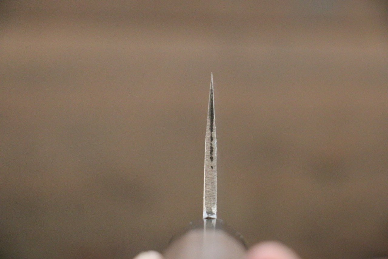 田中 誠貴 銀三鋼 梨地 牛刀 210mm 核桃木 握把 - 清助刃物