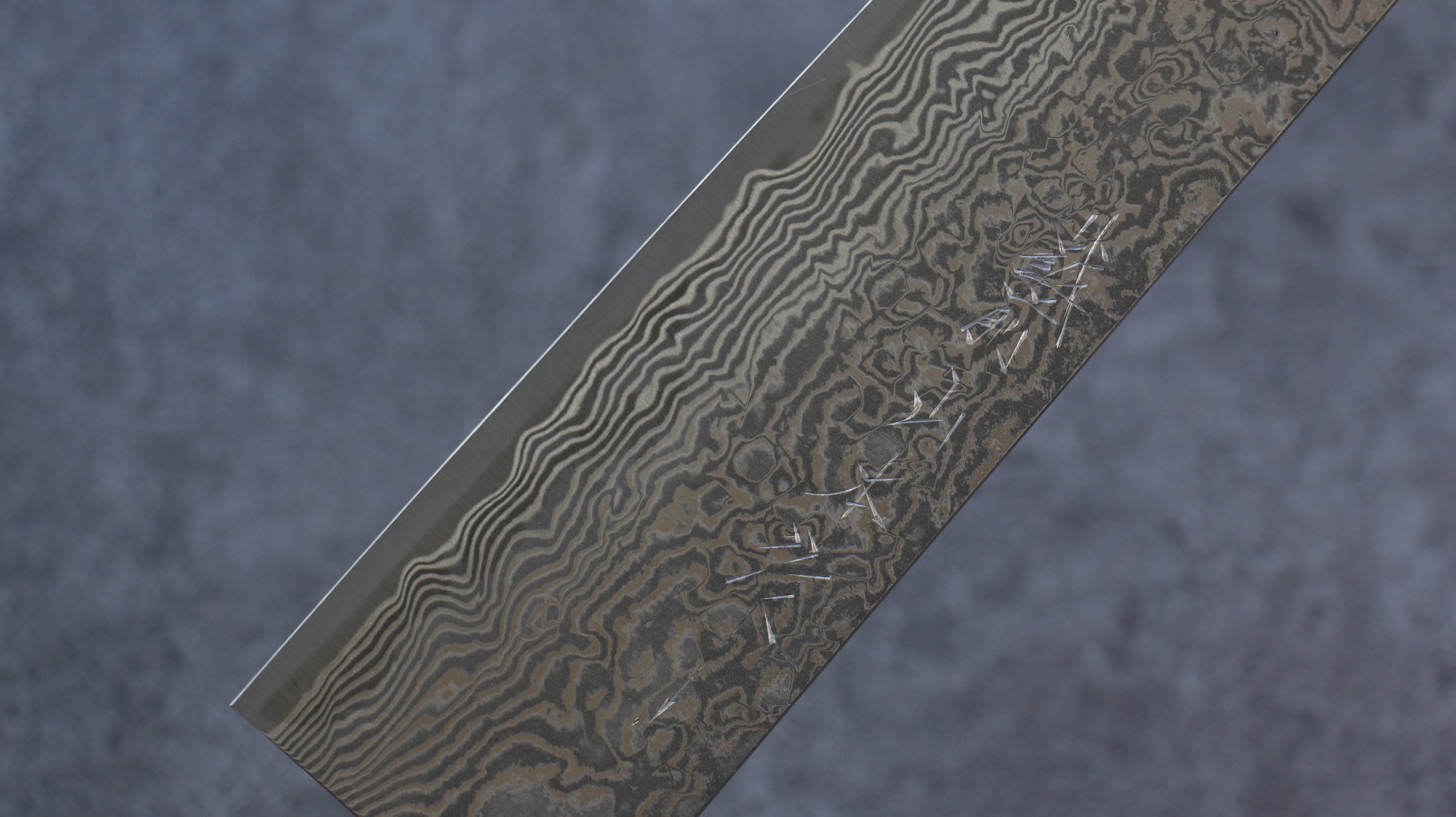 山本 直 SG2 黑色大馬士革紋 牛刀 270mm 紫檀木 握把 - 清助刃物
