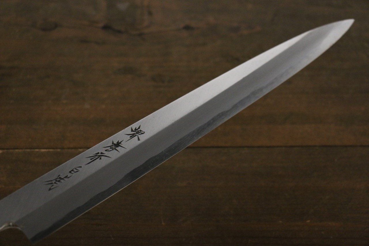 堺 孝行 白虎 白鋼一號 柳刃 270mm 暹羅柿握把 附刀鞘 - 清助刃物