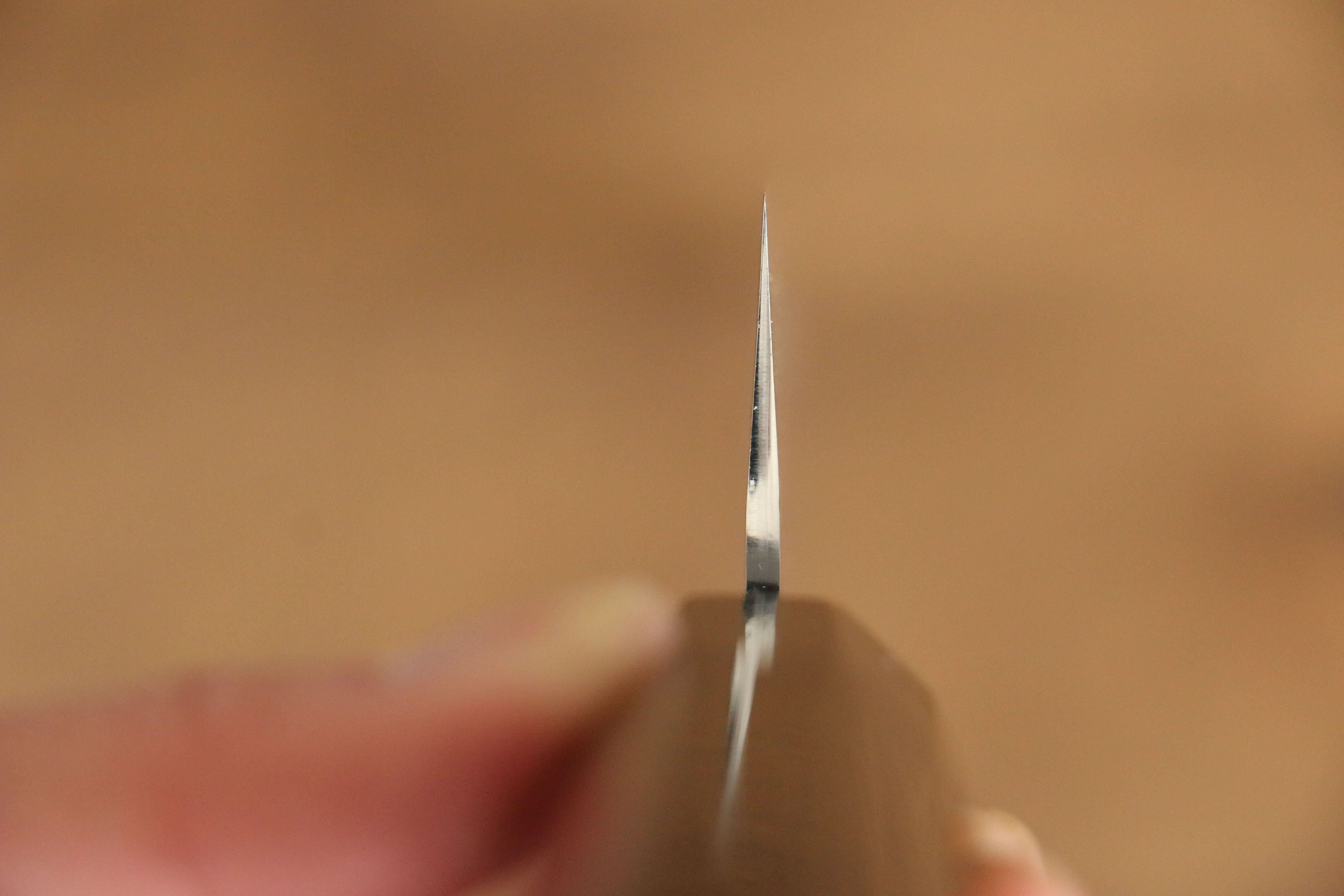黑崎 優 閃光 SG2 鎚目 富士山 沈金 筋引 270mm 漆塗 握把 附刀鞘 - 清助刃物
