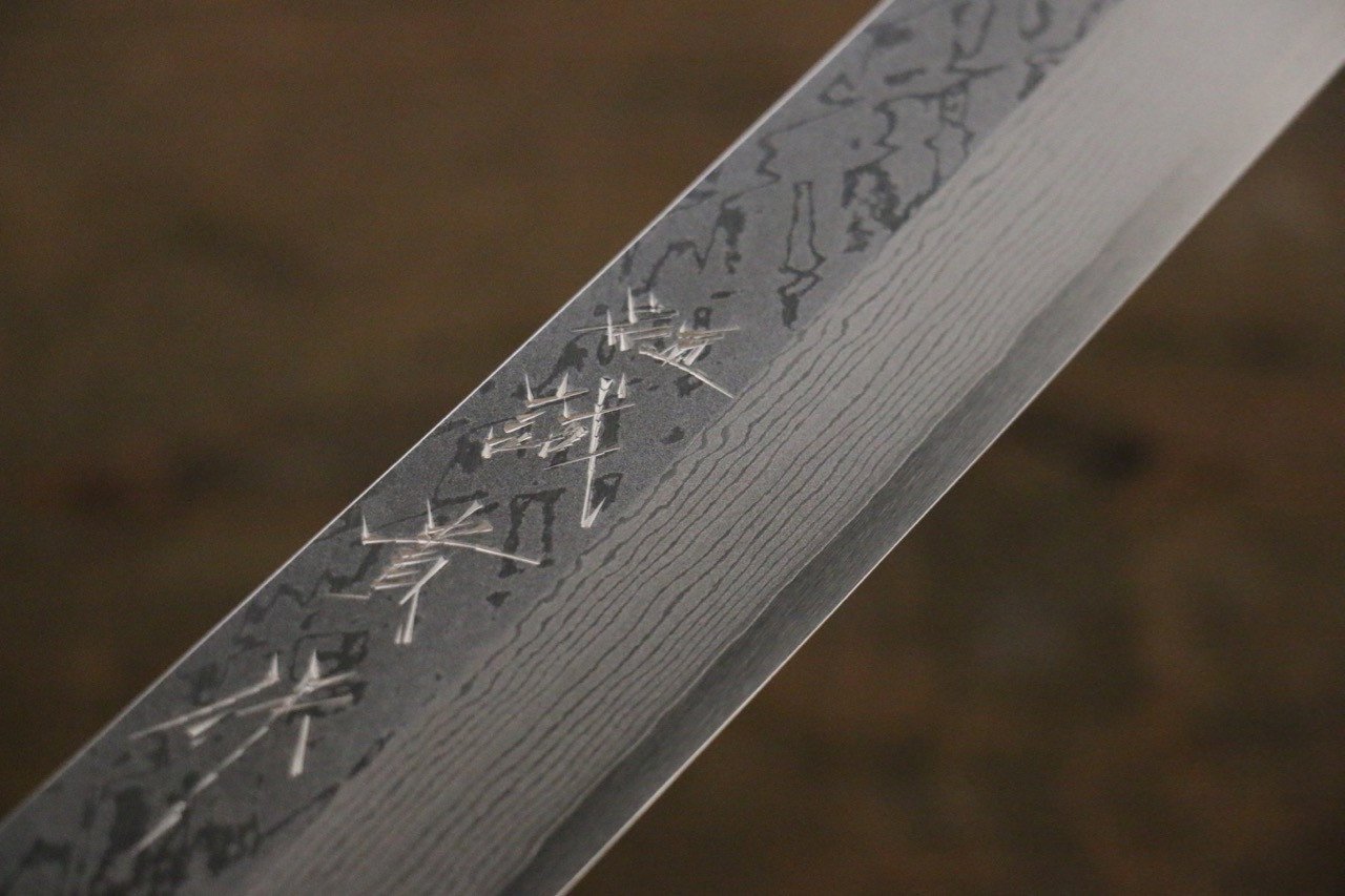 田中 誠貴 VG10 先丸蛸引 330mm 核桃木握把 - 清助刃物