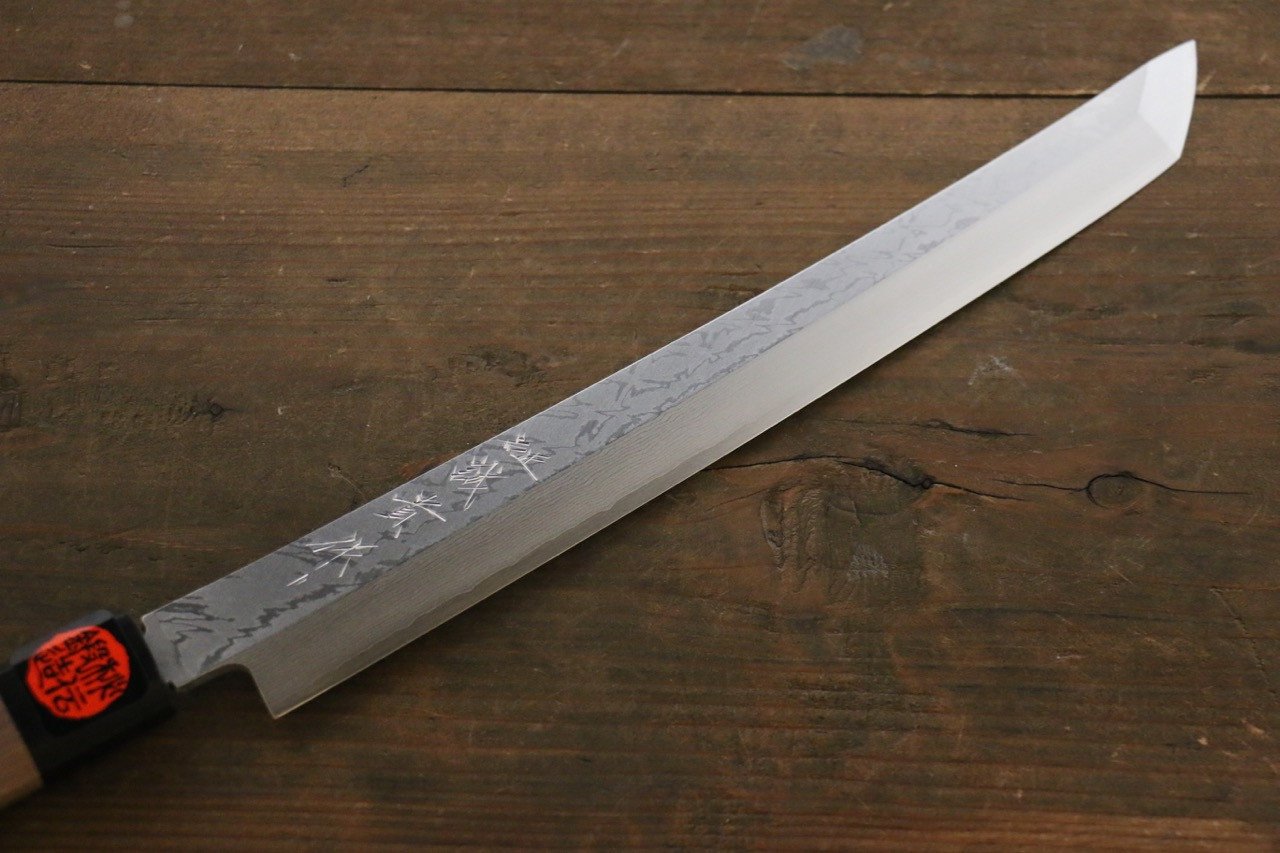 田中 誠貴 VG10 先丸蛸引 270mm 核桃木握把 - 清助刃物