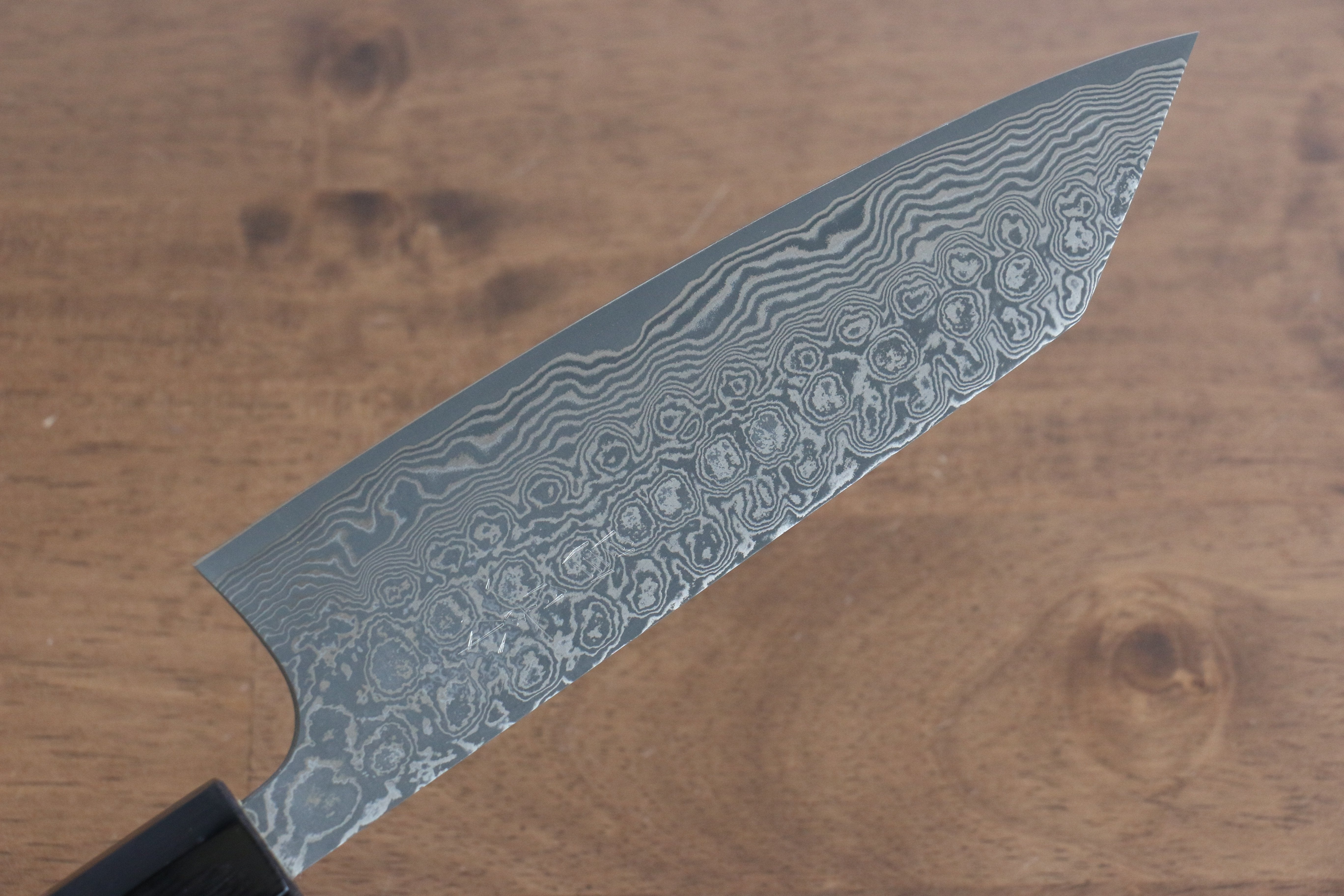昌景 雲 VG10 大馬士革紋 文化刀 170mm 紫檀木 握把 - 清助刃物