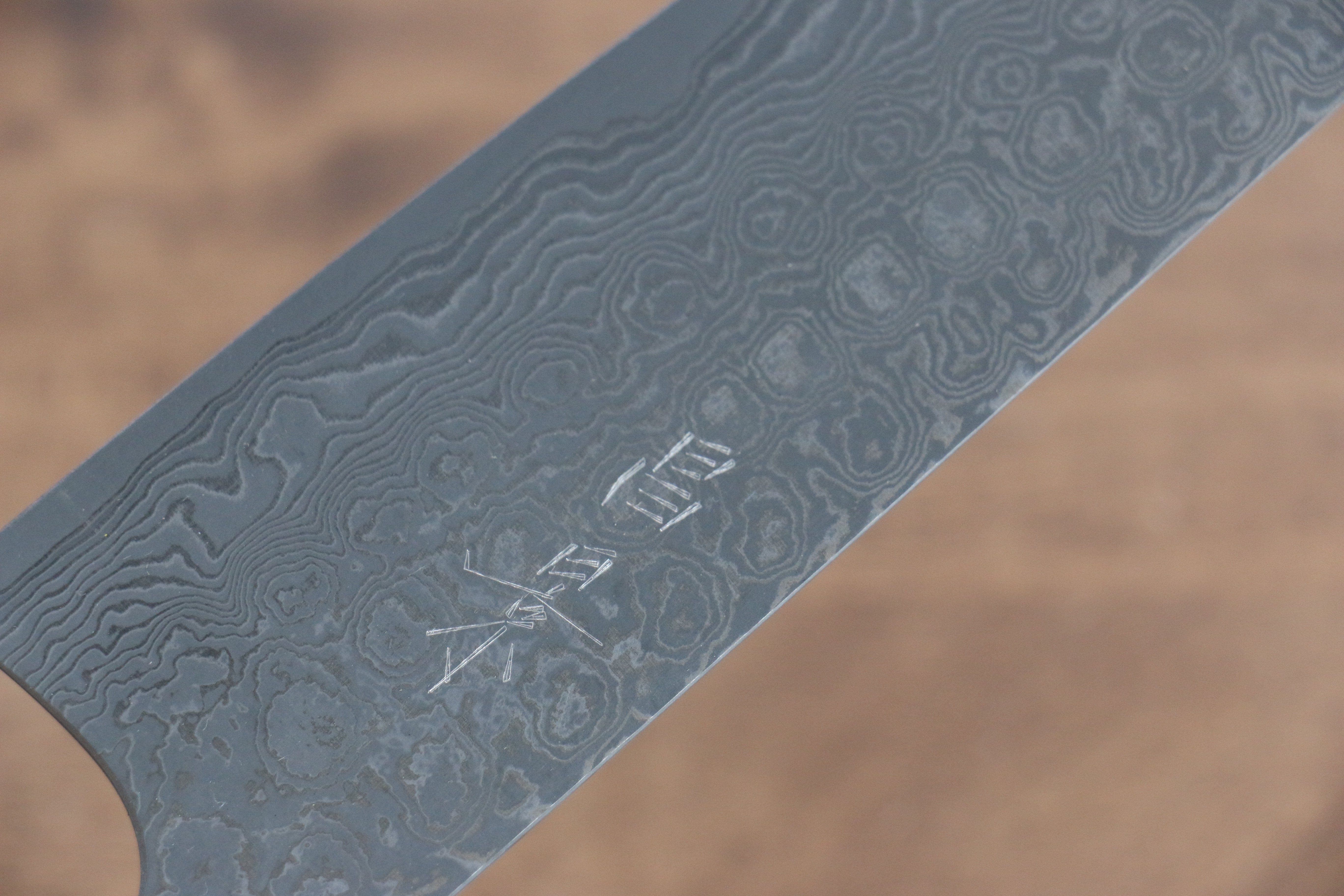 昌景 雲 VG10 大馬士革紋 文化刀 170mm 紫檀木 握把 - 清助刃物