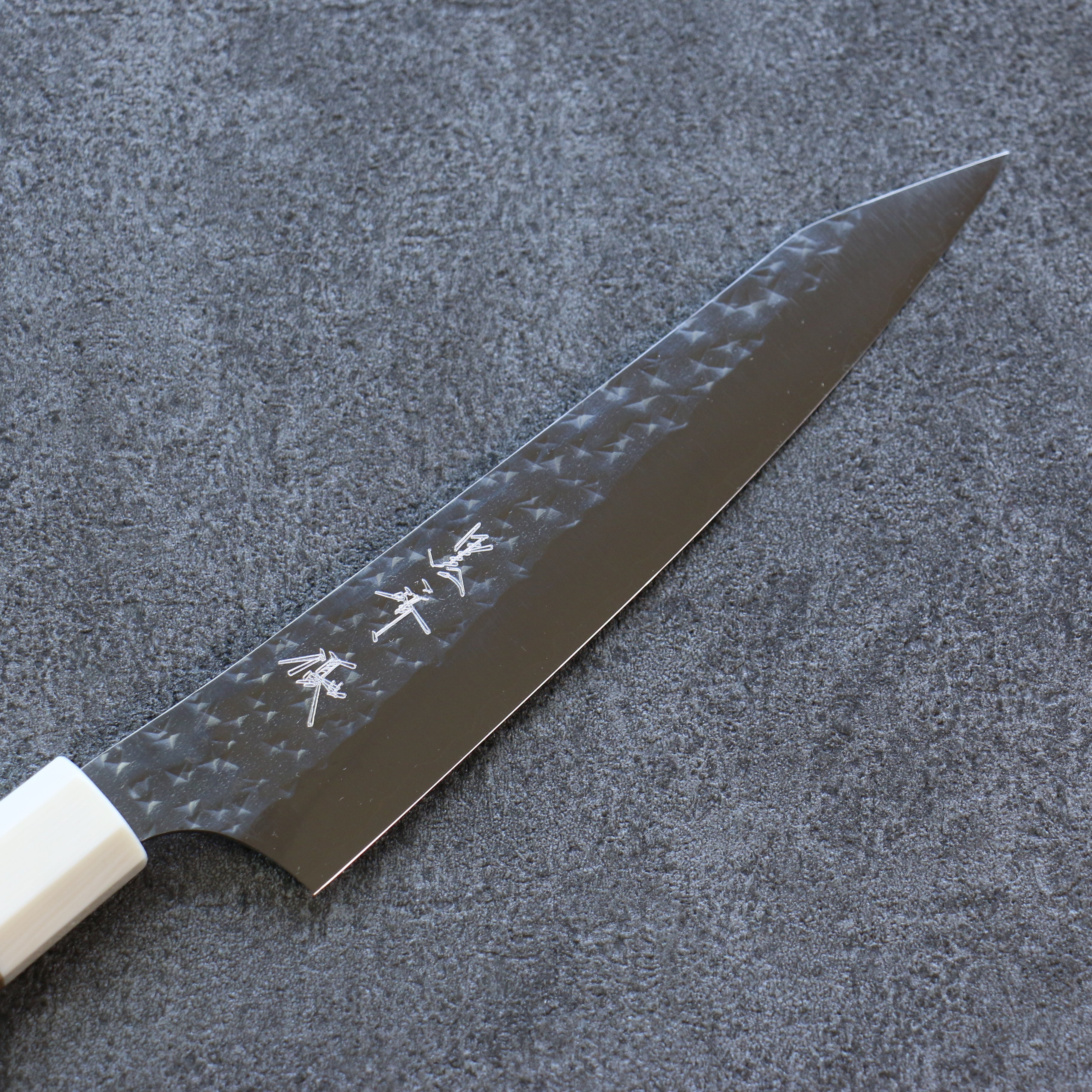 黑崎 優 閃光 銳 SG2 鎚目 多用途小刀 150mm 核桃木 握把 - 清助刃物