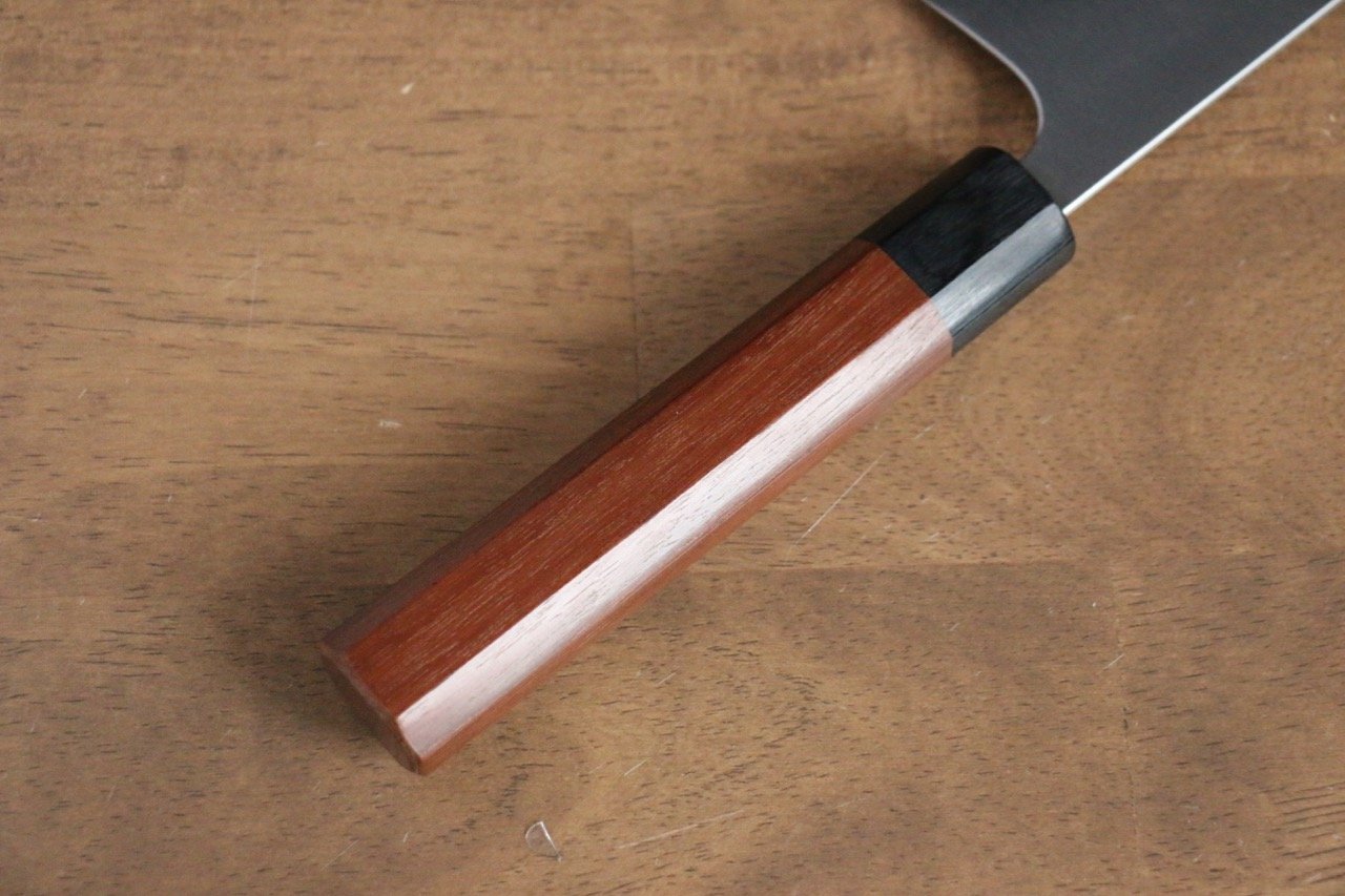 柴田崇行 甲鐵 超級青鋼 牛刀 240mm Jarrah 握把 - 清助刃物