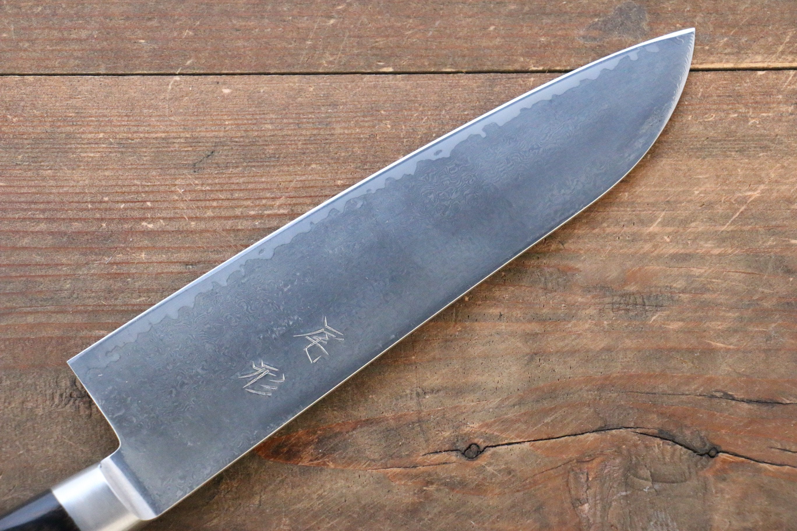 尾形 峻吾 SG2 大馬士革紋 三德刀 180mm - 清助刃物