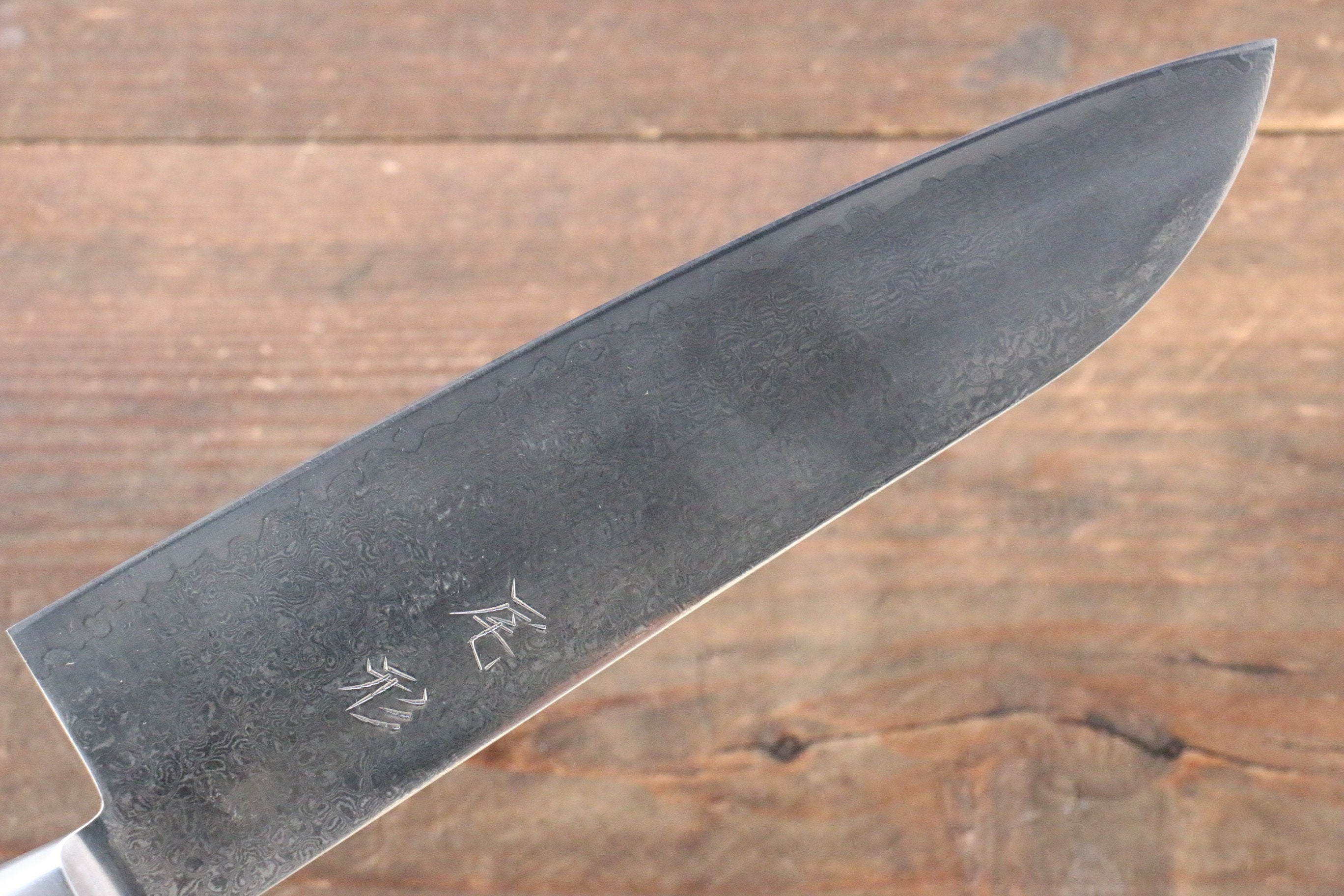 尾形 峻吾 SG2 大馬士革紋 三德刀 180mm - 清助刃物