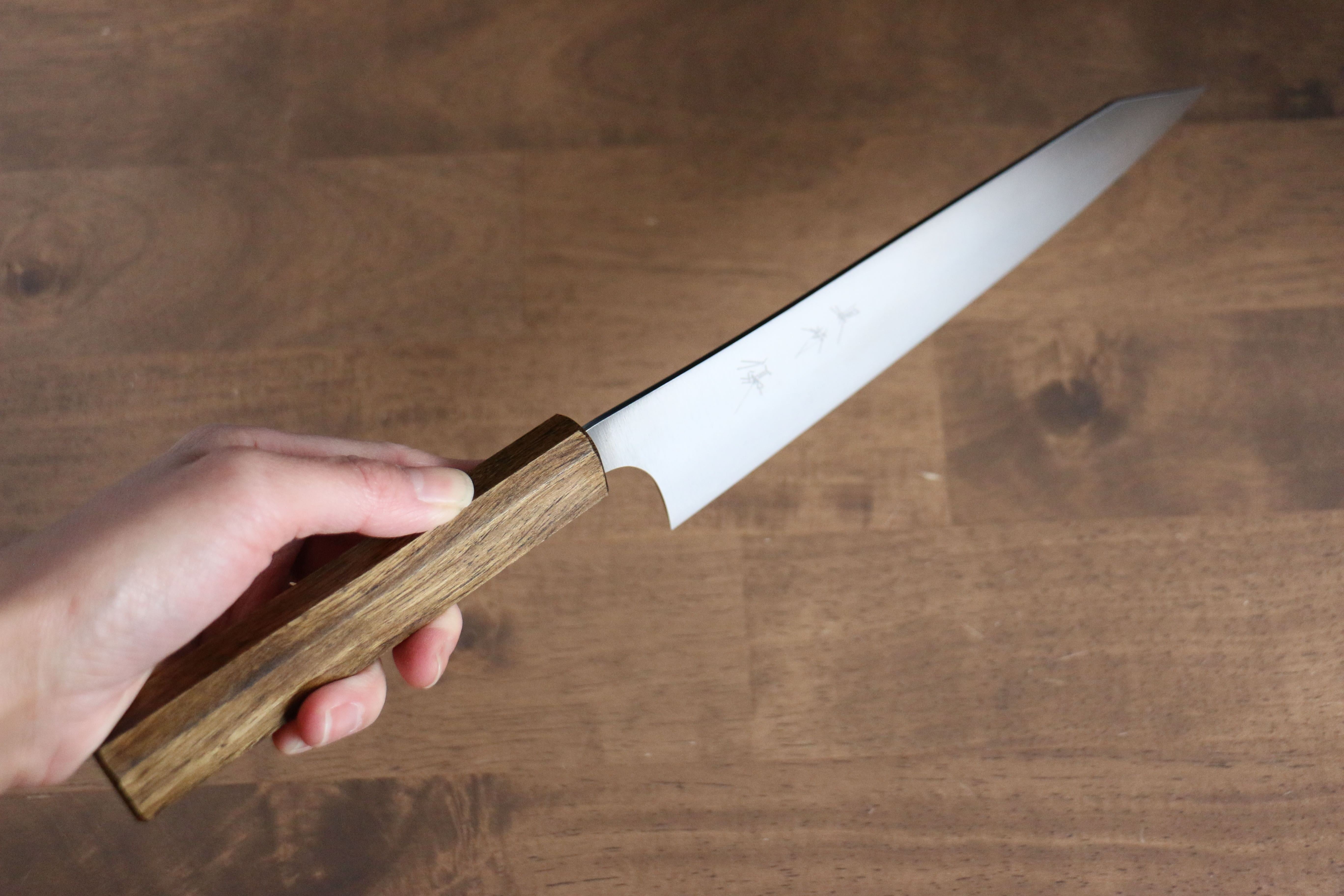 黑崎 優 月光 HAP40 牛刀 210mm 橡木 握把 - 清助刃物