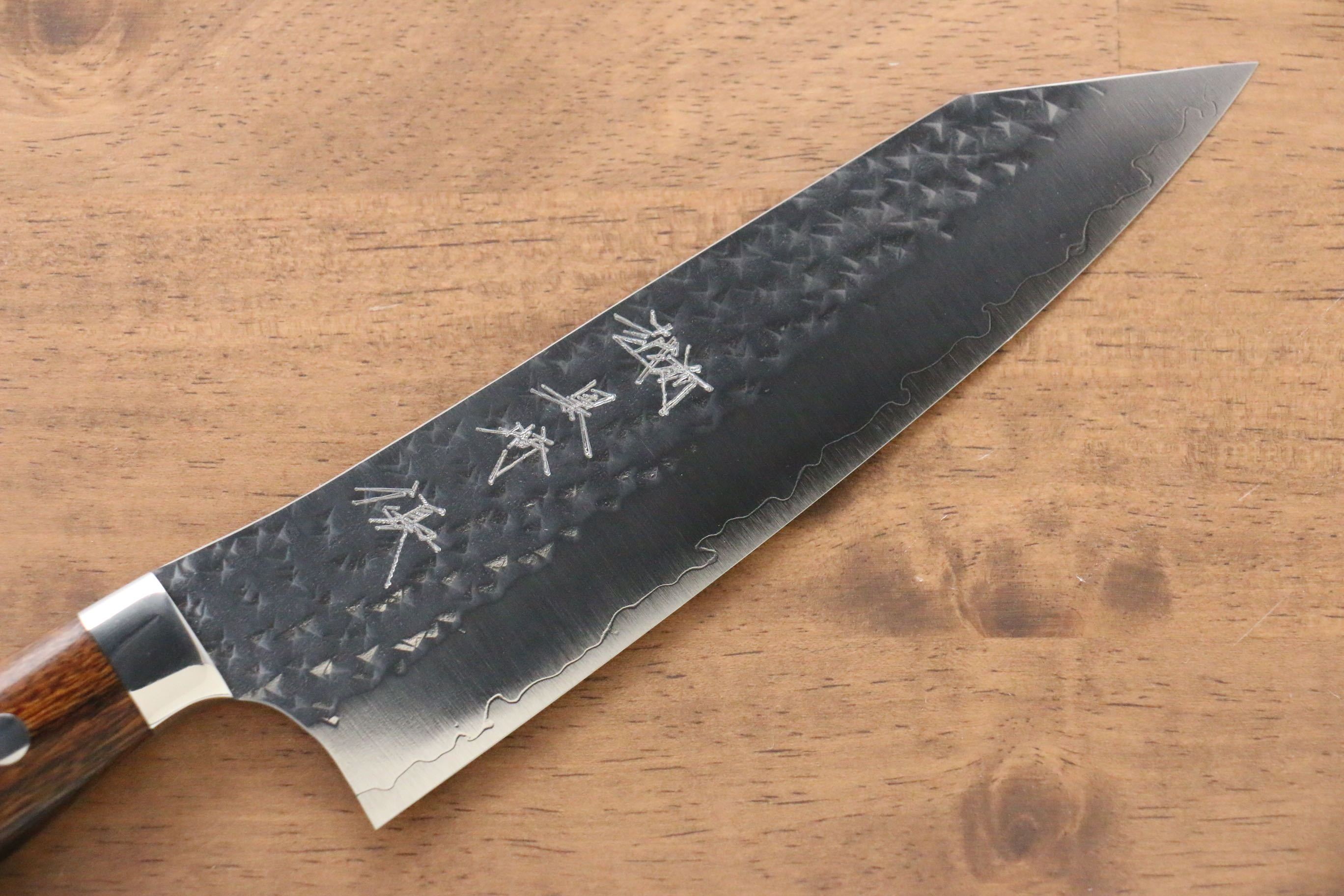 黑崎 優 閃光 SG2 鎚目 三德刀 180mm 鐵木 握把 - 清助刃物