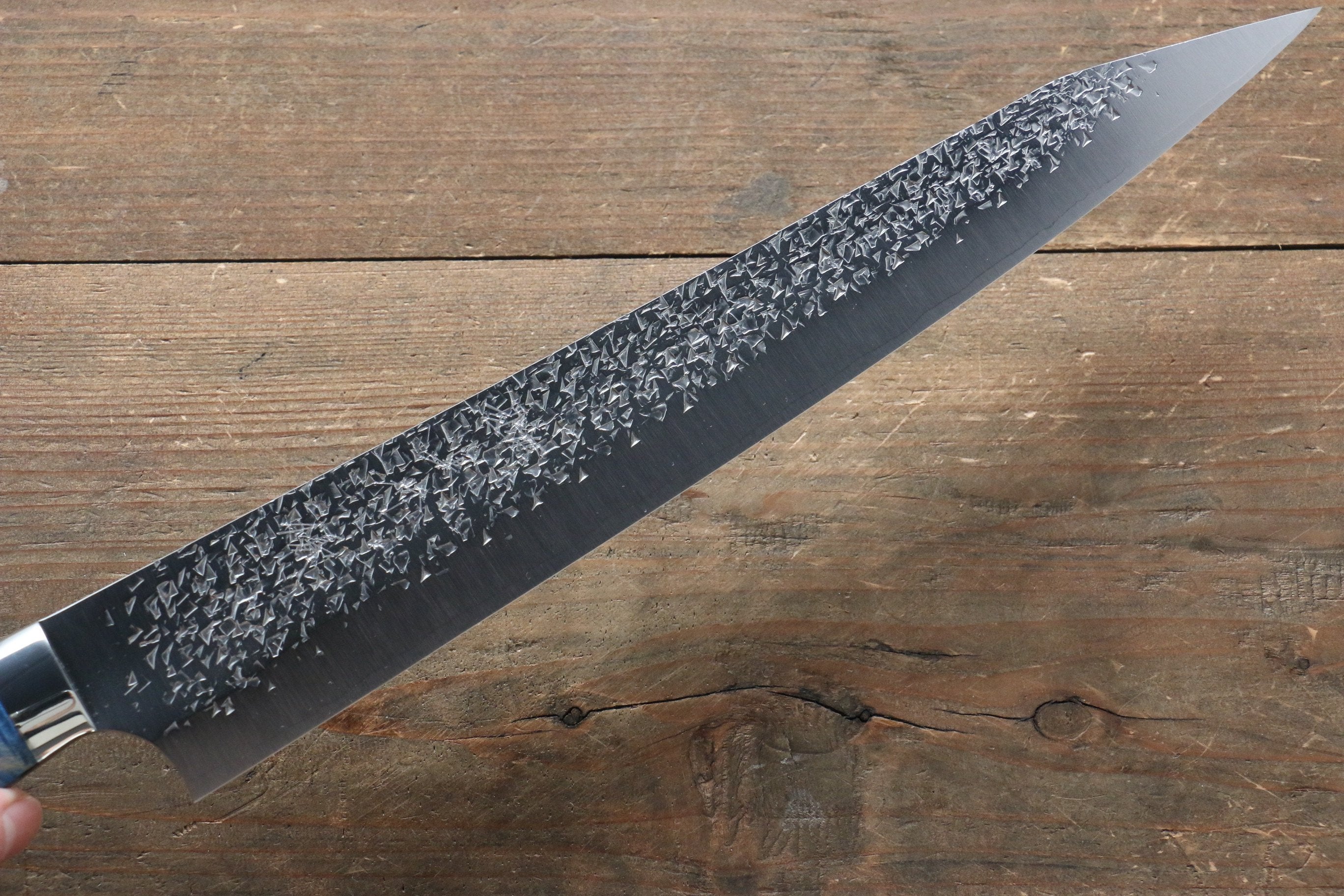 黑崎 優 雫 SG2 鎚目 筋引 270mm 穩定木 握把 - 清助刃物