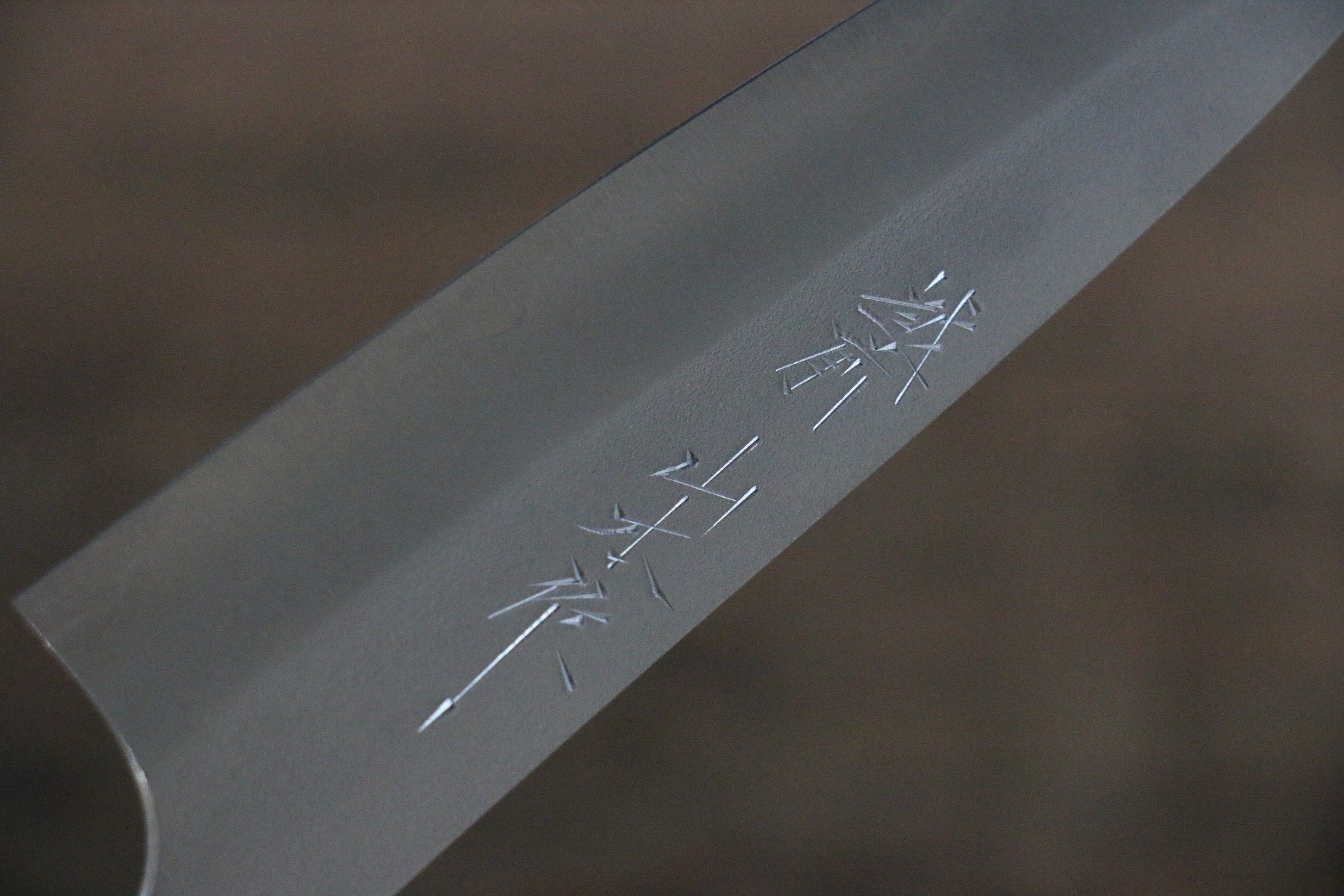 山本 直 銀三鋼 梨地 多用途小刀 120mm 核桃木握把 - 清助刃物